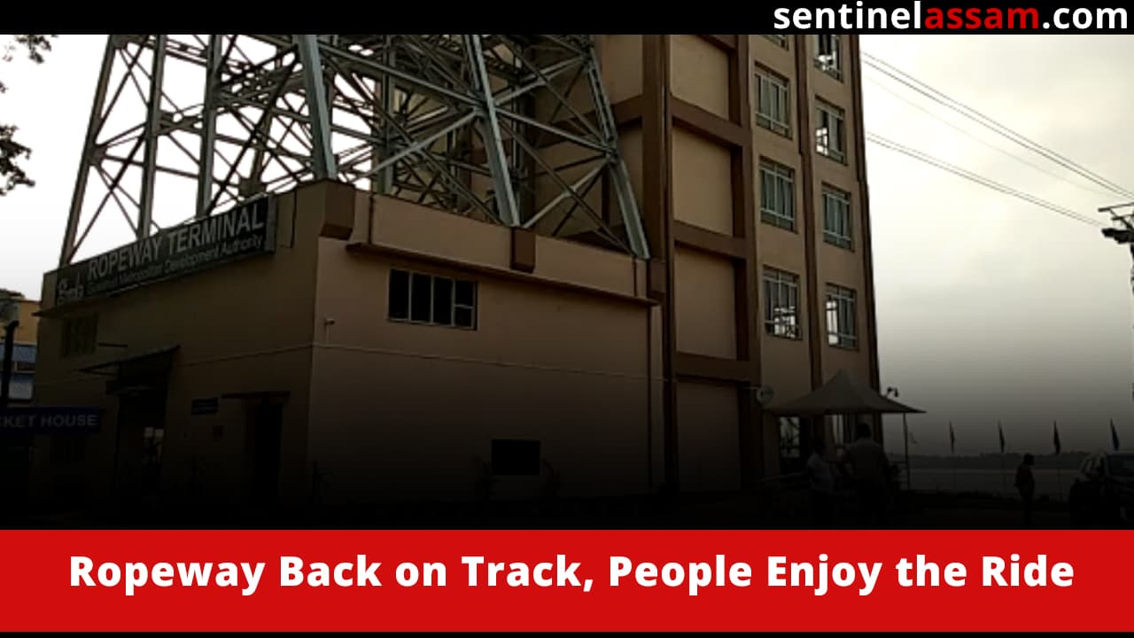 Ropeway Back on Track, People Enjoy the Ride