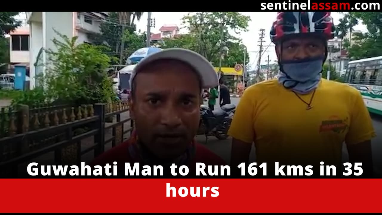 Guwahati Man to Run 161 kms in 35 hours