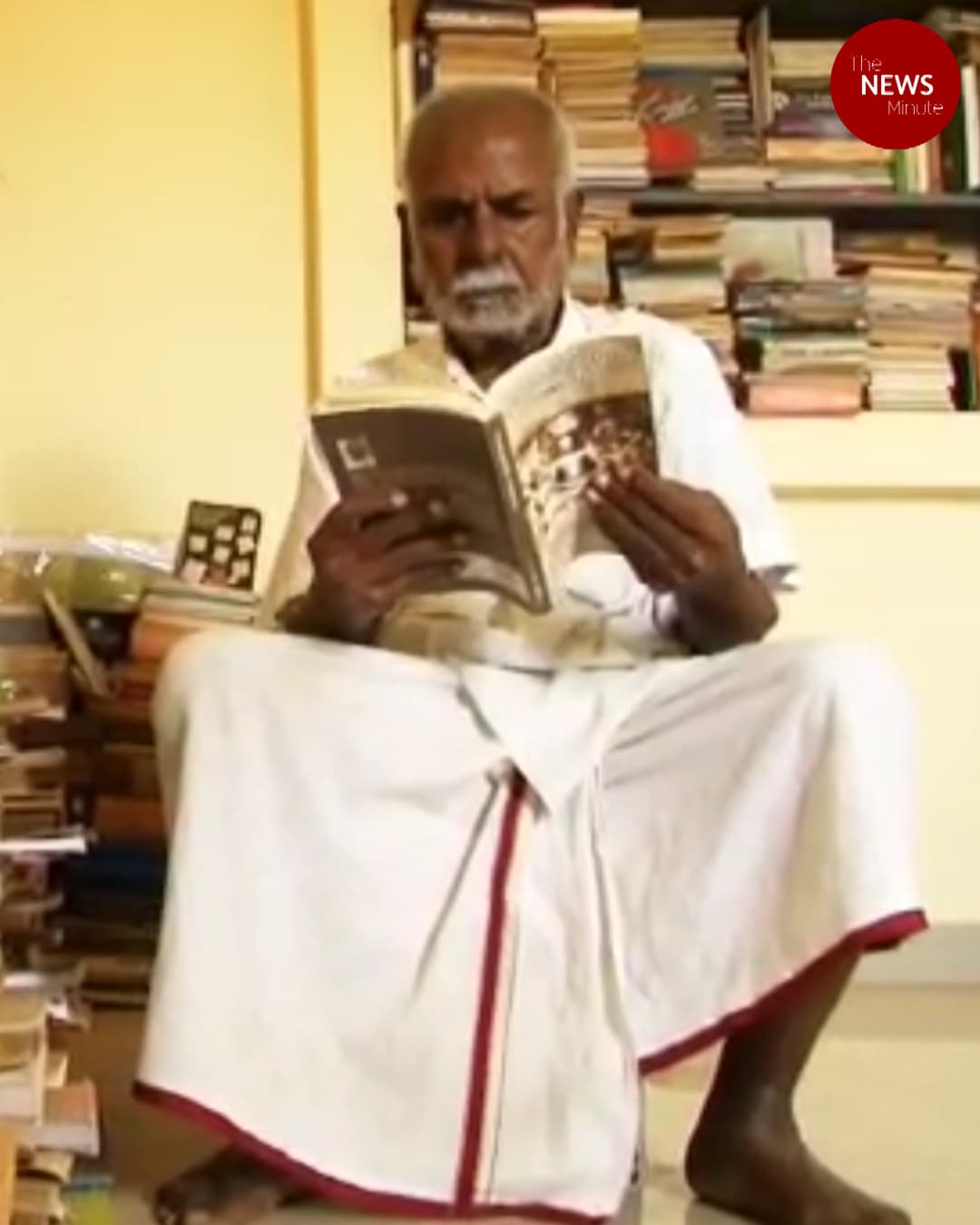 This 70-year-old has a house full of Tamil books that he distributes t