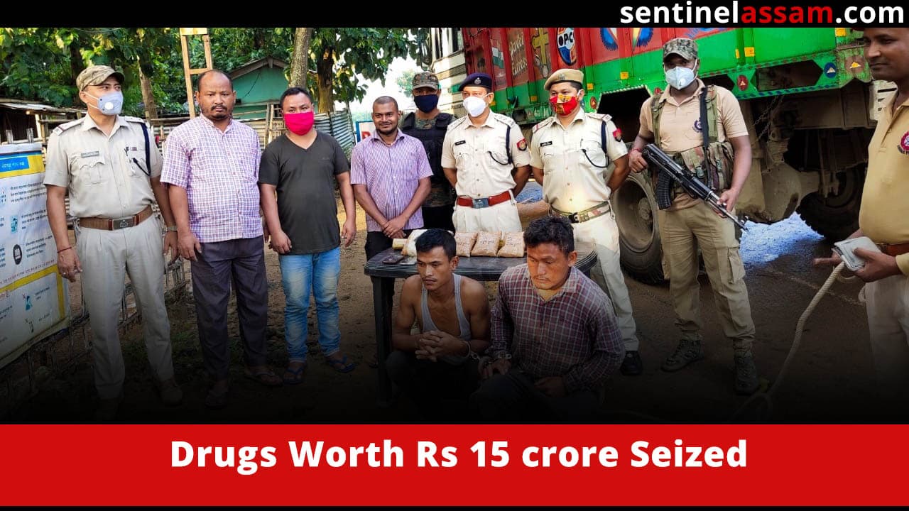 Drugs Worth Rs 15 crore Seized 