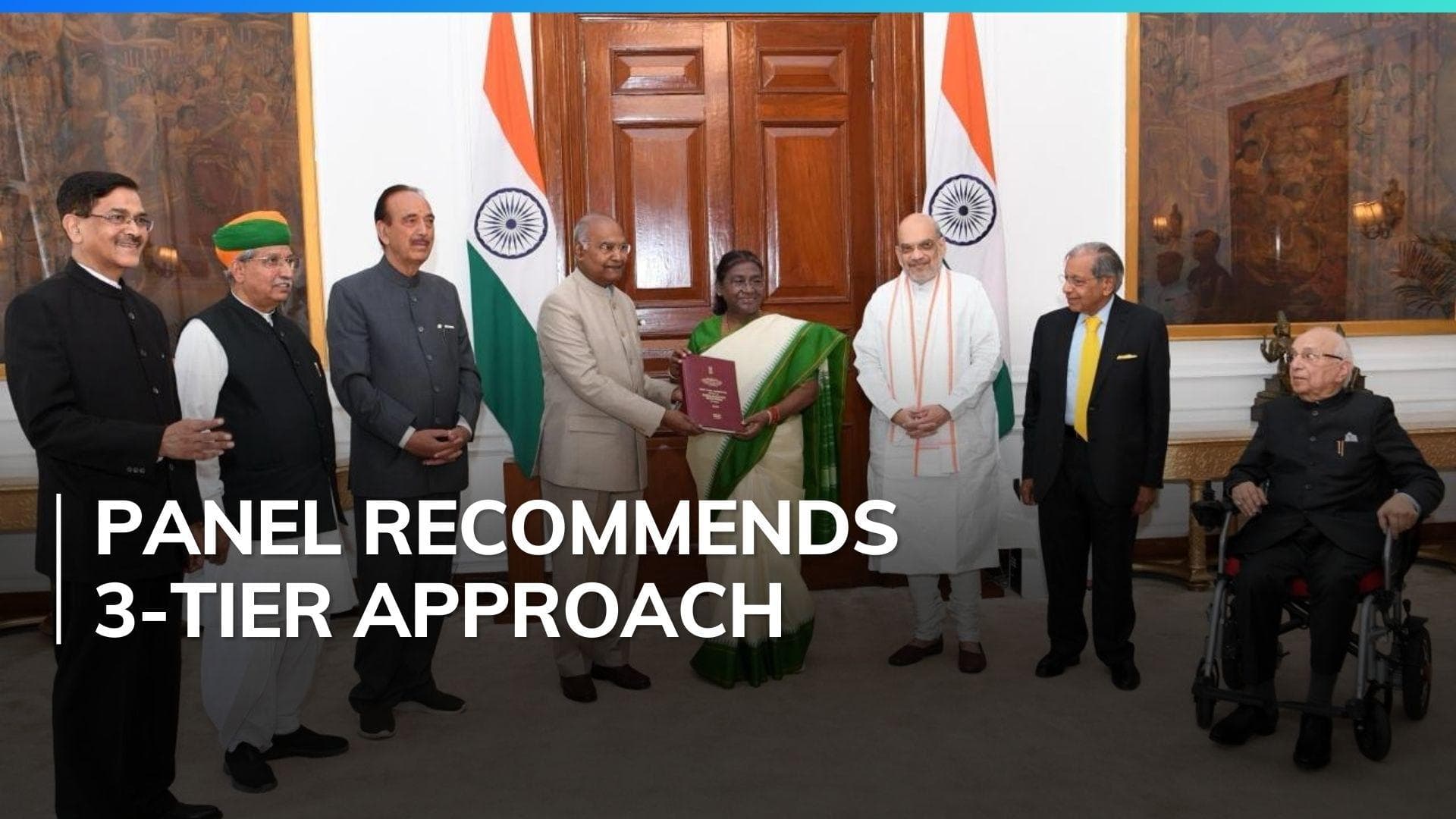 Kovind-led panel favours 'one nation, one poll', submits report