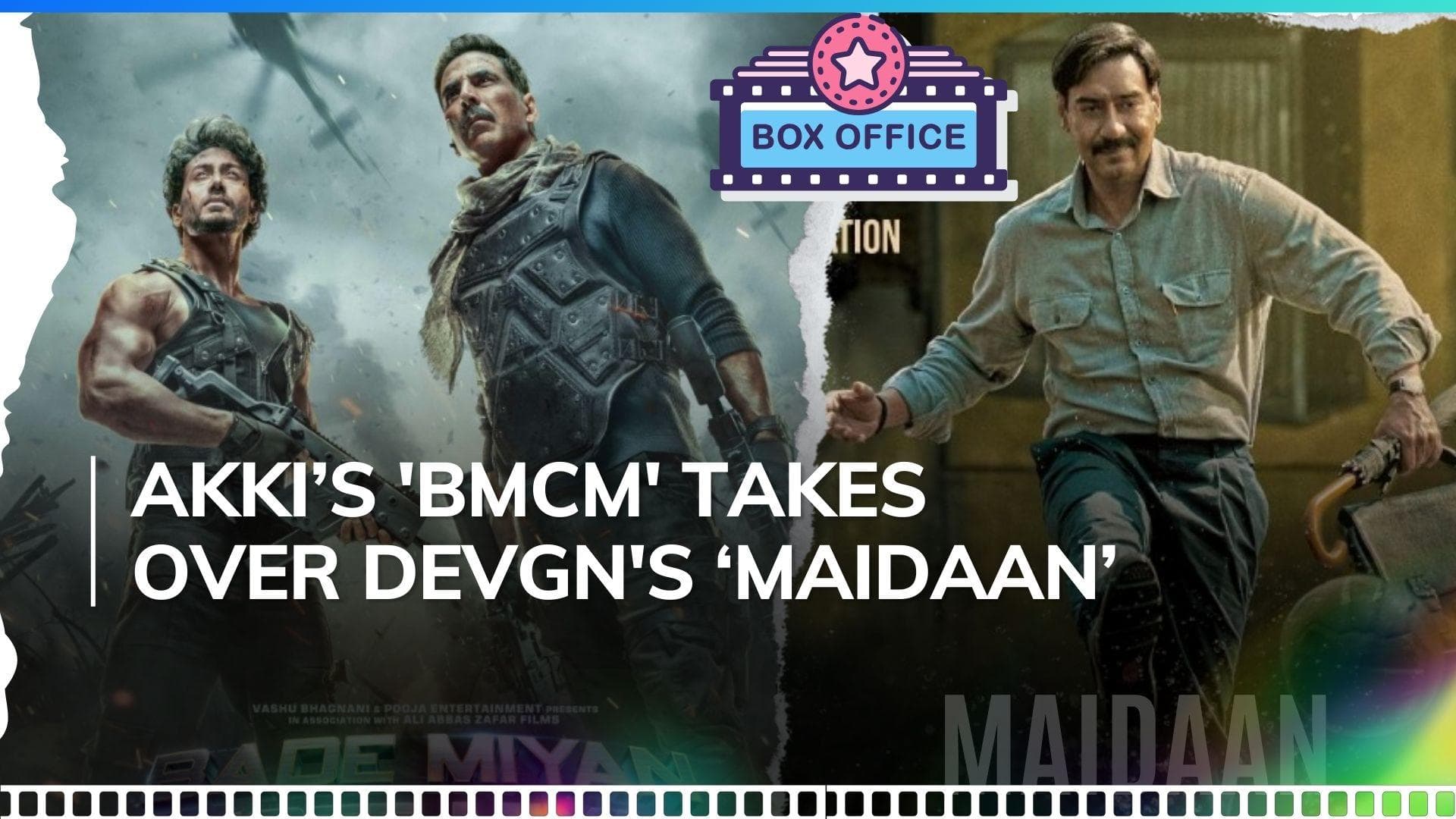 ‘Bade Miyan Chote Miyan’ Vs ‘Maidaan’ box office collection: Akshay’s film beats Ajay’s sports drama