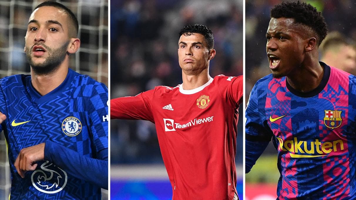 Champions League: Cristiano Ronaldo strikes twice for Manchester United, Chelsea & Barcelona win