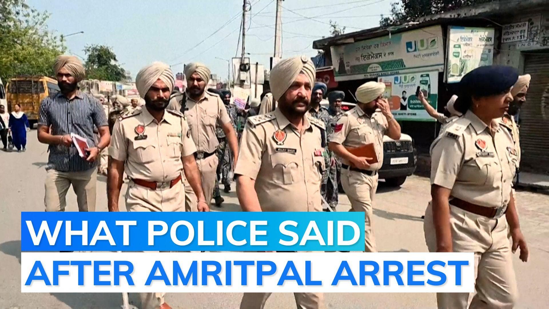 Amritpal Singh surrenders: Punjab Police confirm arrest, appeal for peace