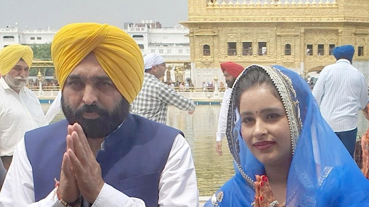 Punjab CM Bhagwant Mann, wife Gurpreet Kaur welcome baby girl