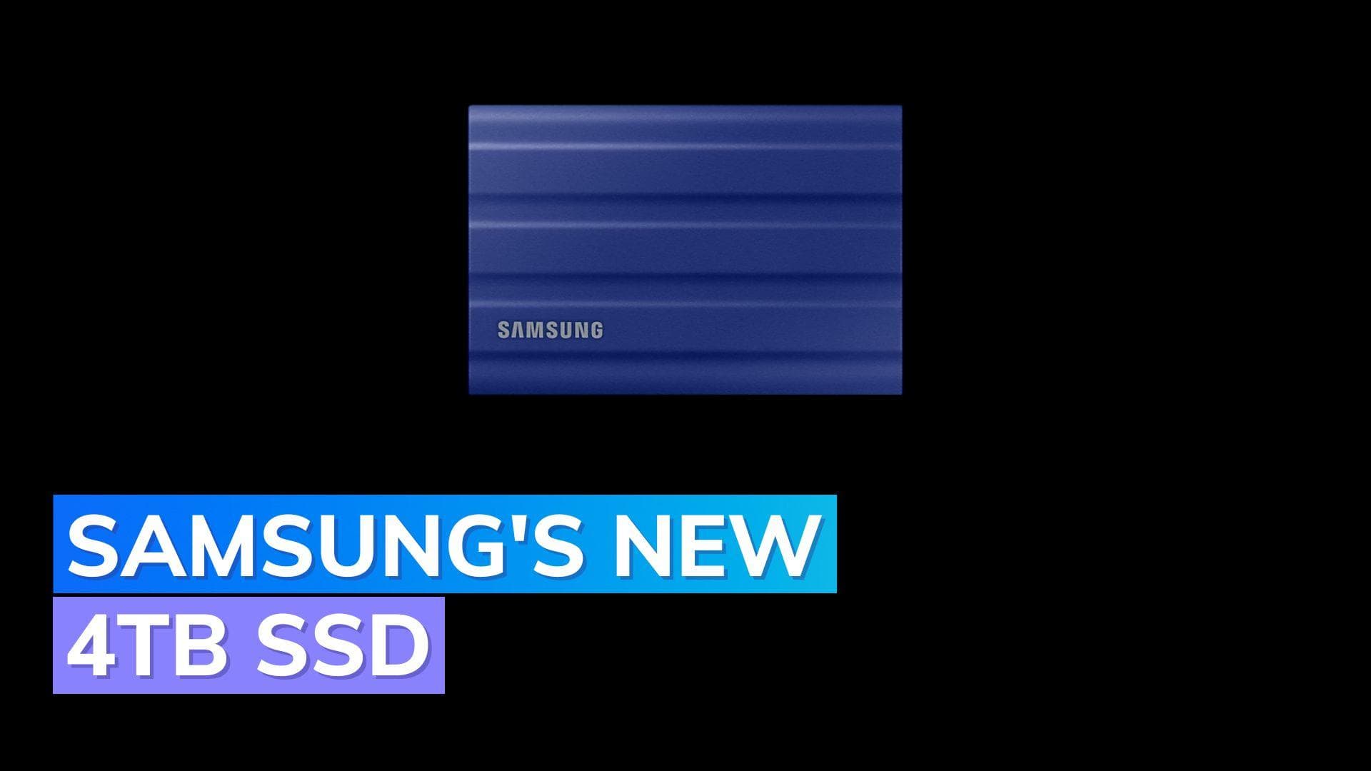 Samsung PSSD T7 Shield with 4TB storage launched in India