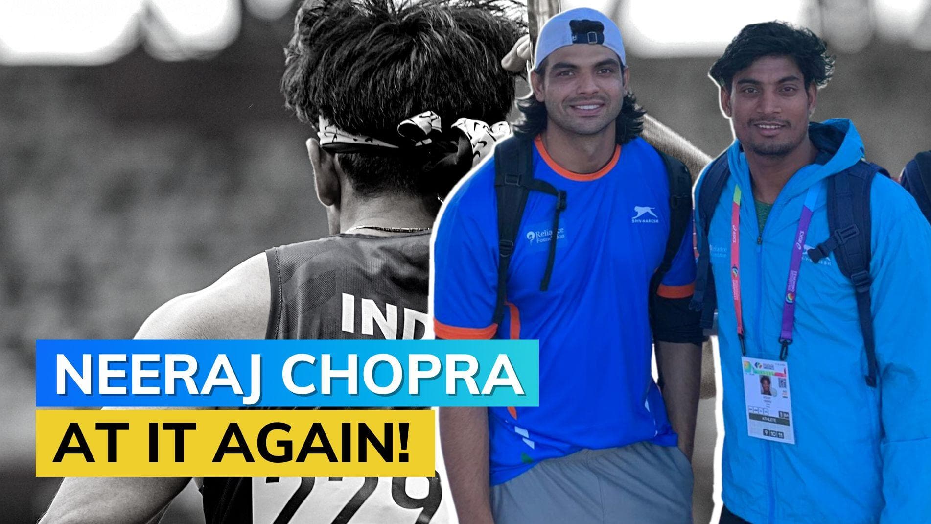 Olympic Gold medallist Neeraj Chopra reaches maiden World Athletics Championships final