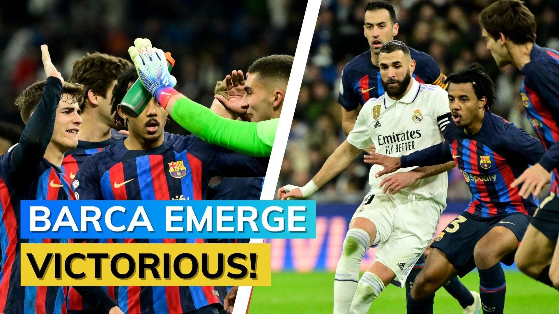 Copa Del Rey: Barcelona edge Real Madrid 1-0 in semifinal first leg