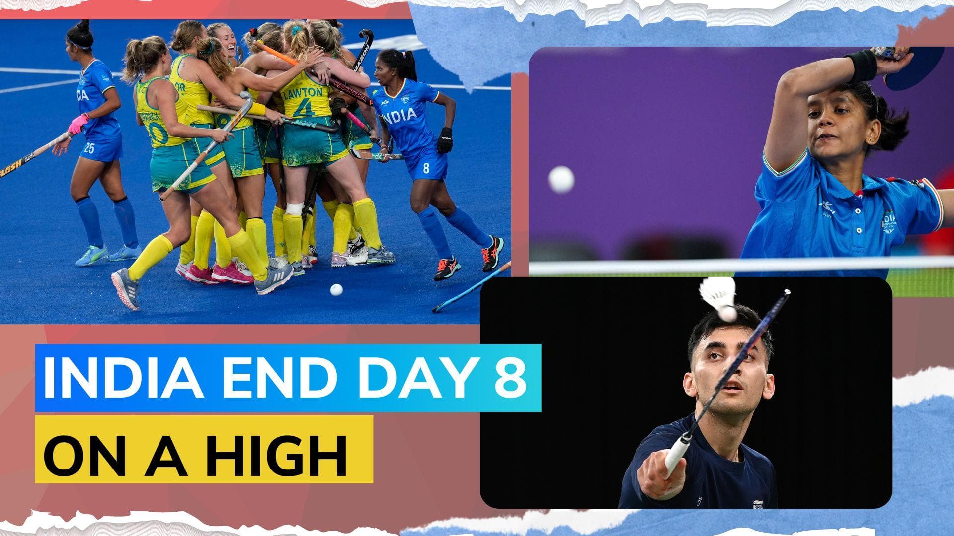 CWG Day 8: Overnight Round-up - Women's hockey team to play for bronze, badminton, TT & squash results
