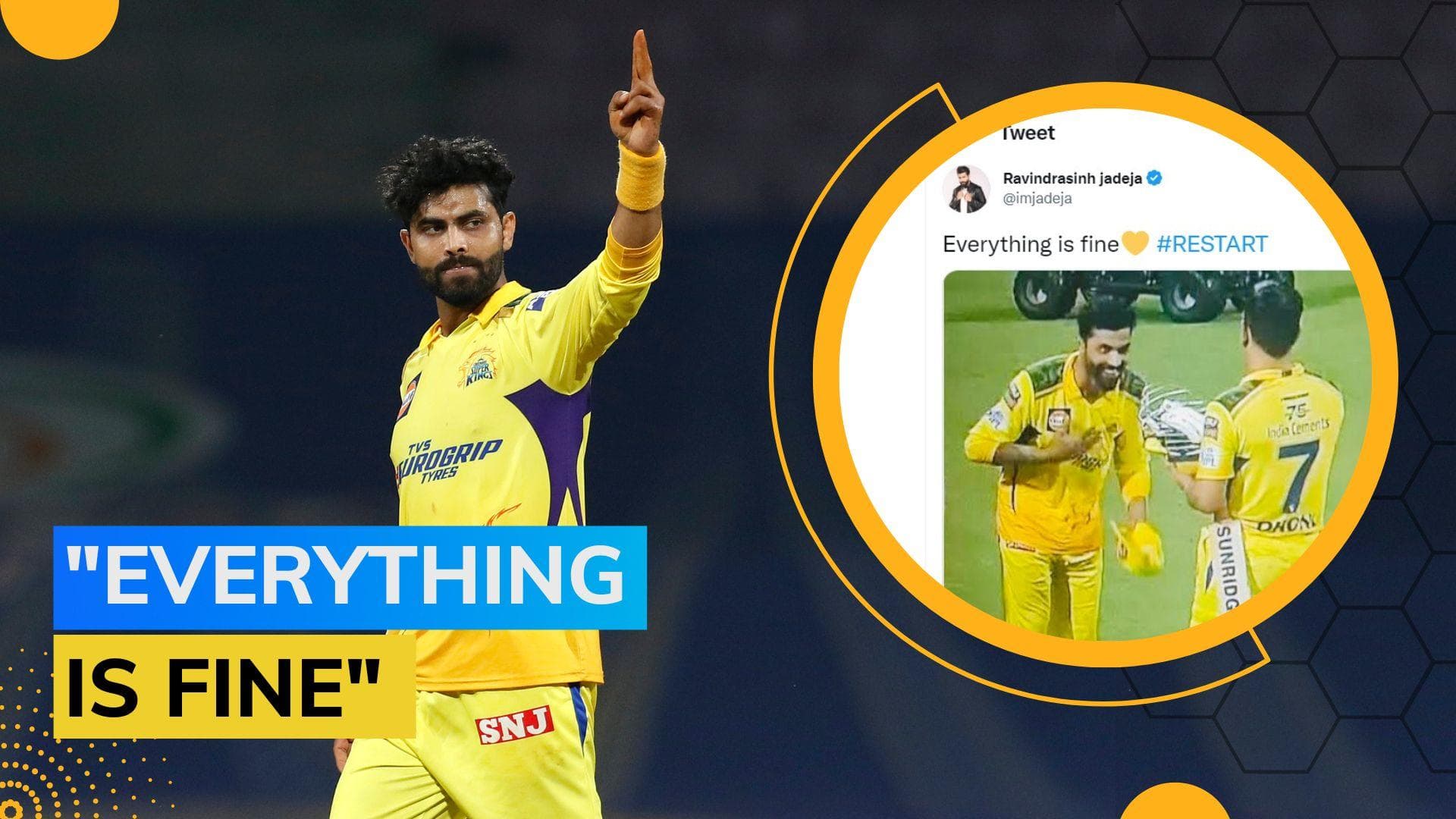 IPL 2023: 'I am coming' says Ravindra Jadeja and ends speculations of a rift with CSK