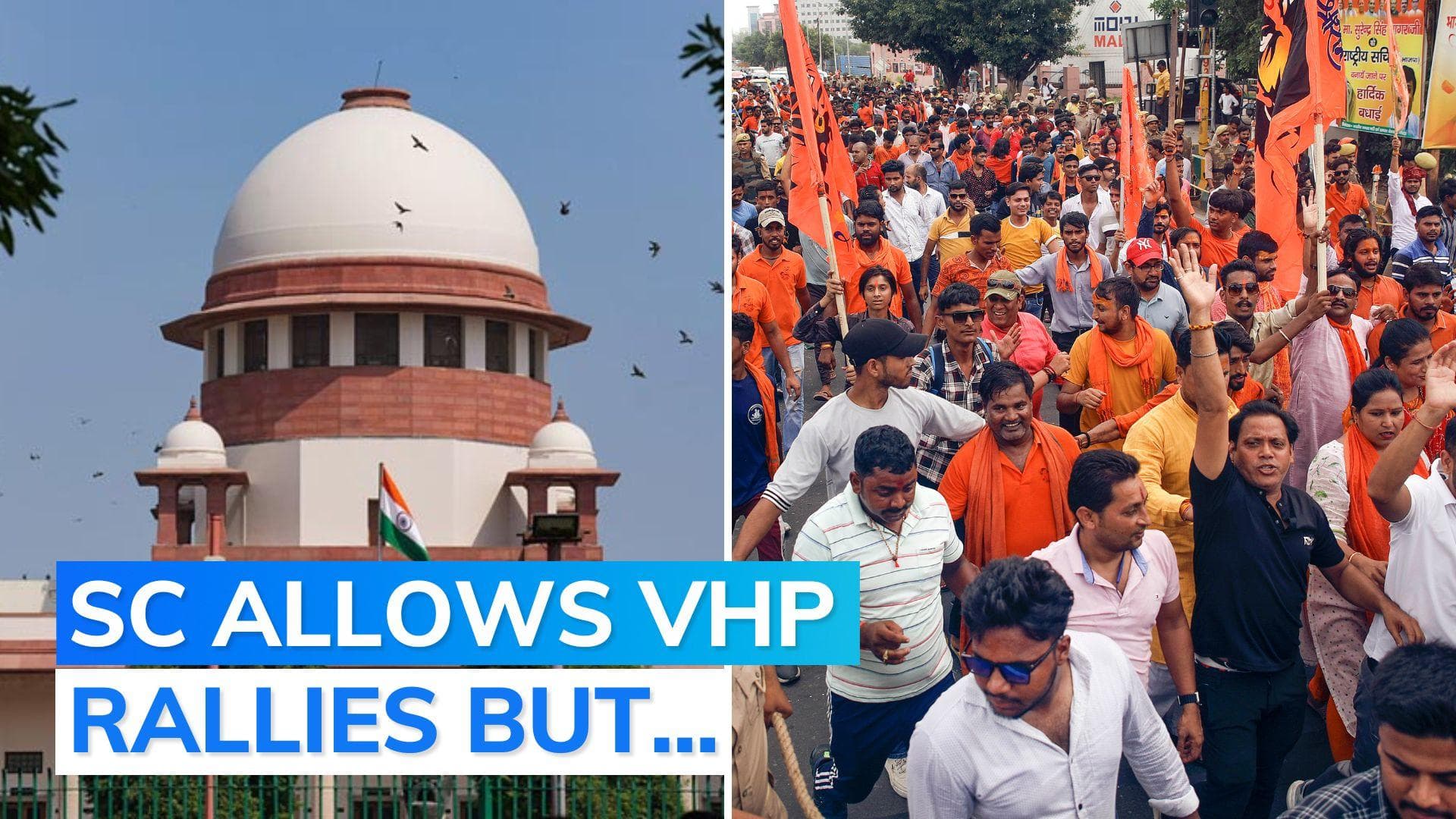 Nuh violence: SC asks Centre to ensure no hate speech during VHP rallies