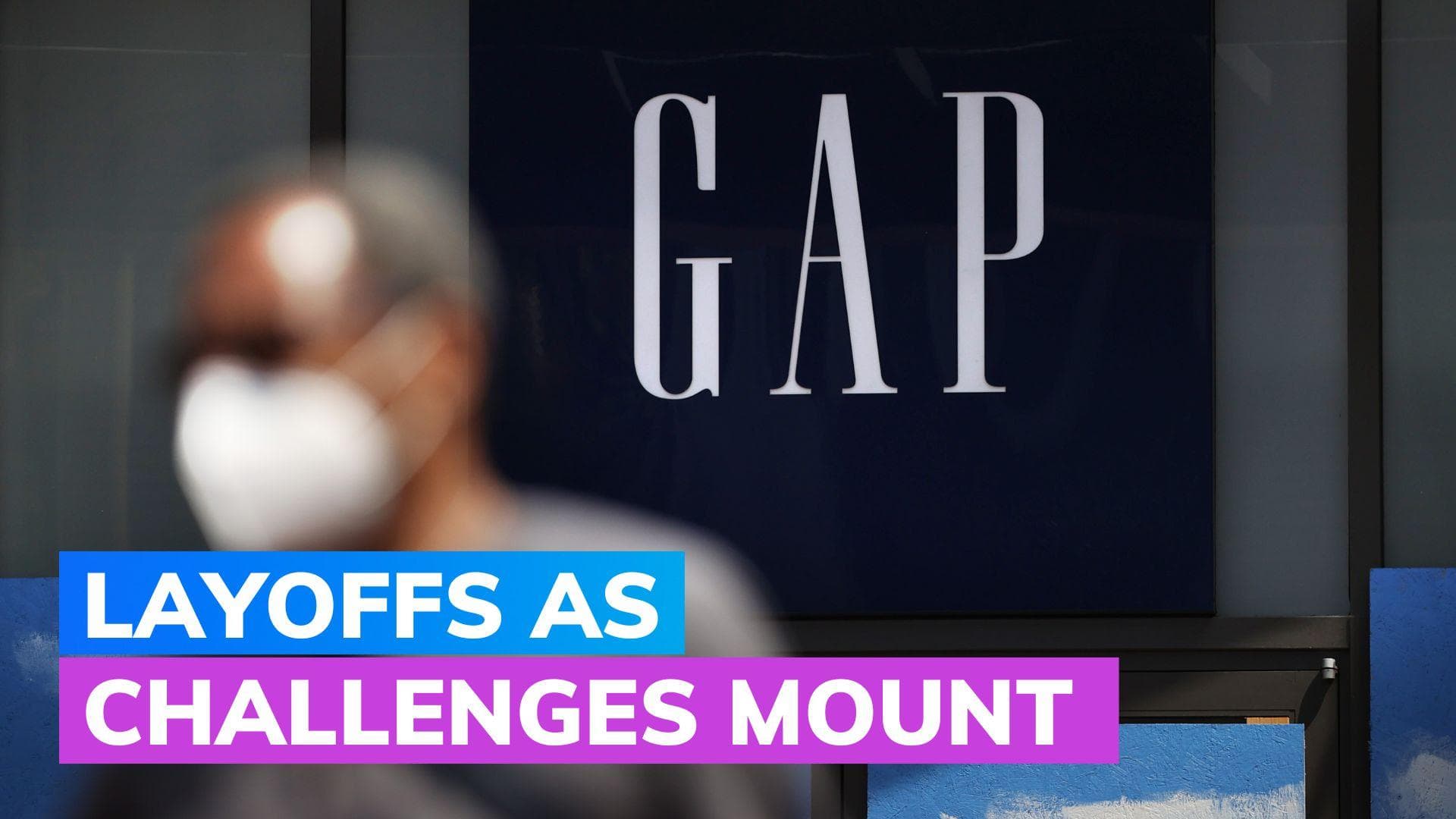 Gap eliminates 500 corporate jobs as sales fall