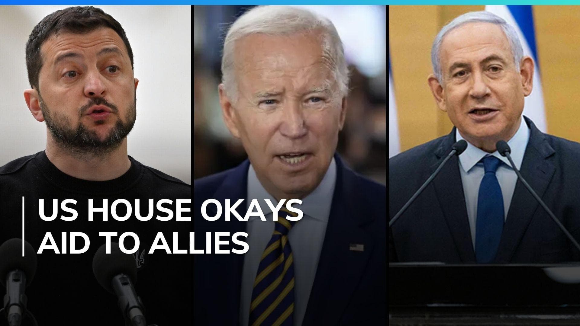 US House approves $61 billion aid for Ukraine, $26 billion for Israel