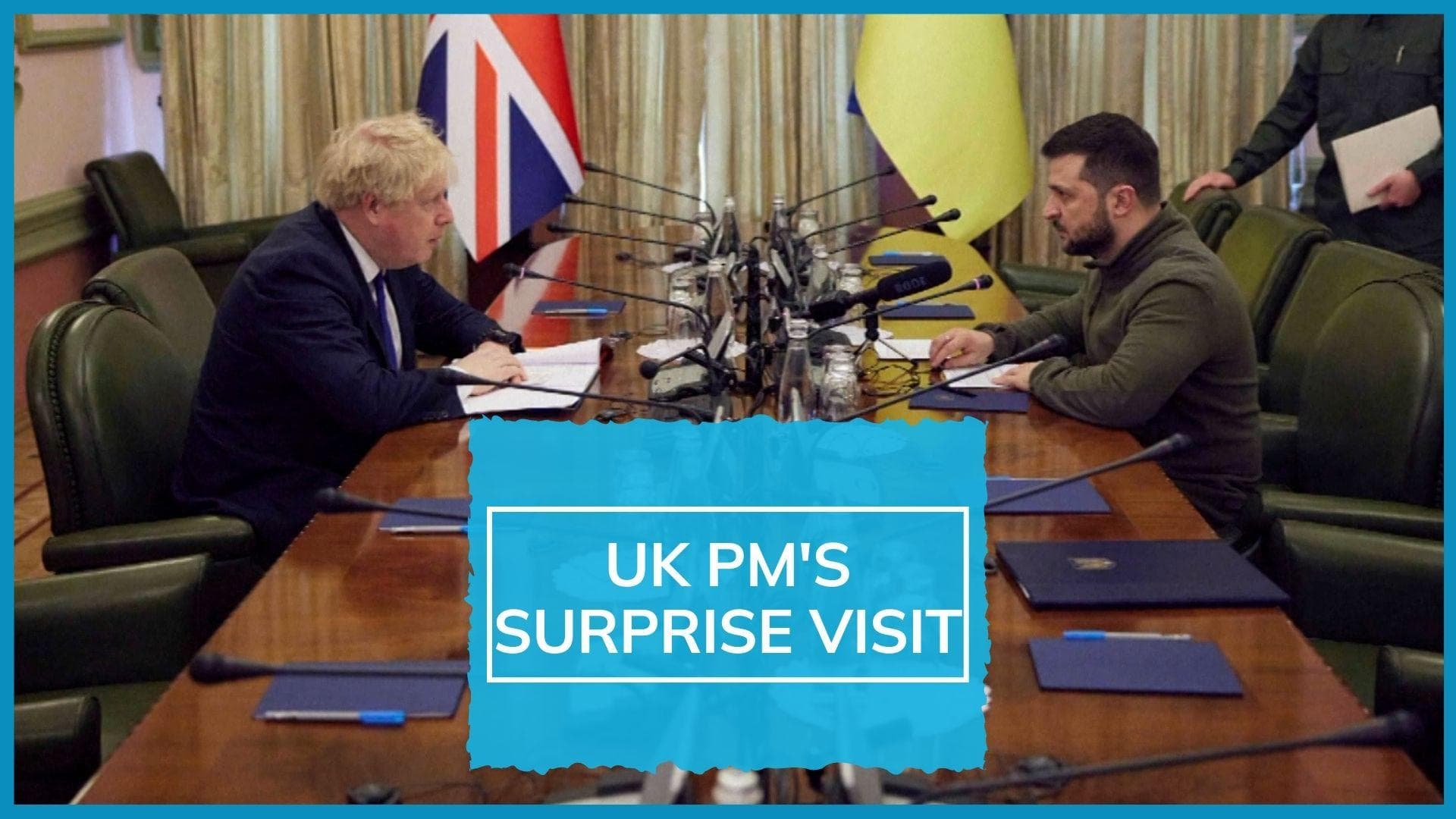 Ukraine Russia War: UK PM Boris Johnson meets President Zelenskyy in Kyiv, promises more aid