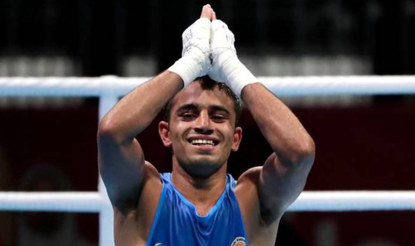 Tokyo Olympics: मुक्केबाजी में भारत को बड़ा झटका, अमित पंघाल पहले ही राउंड में बाहर