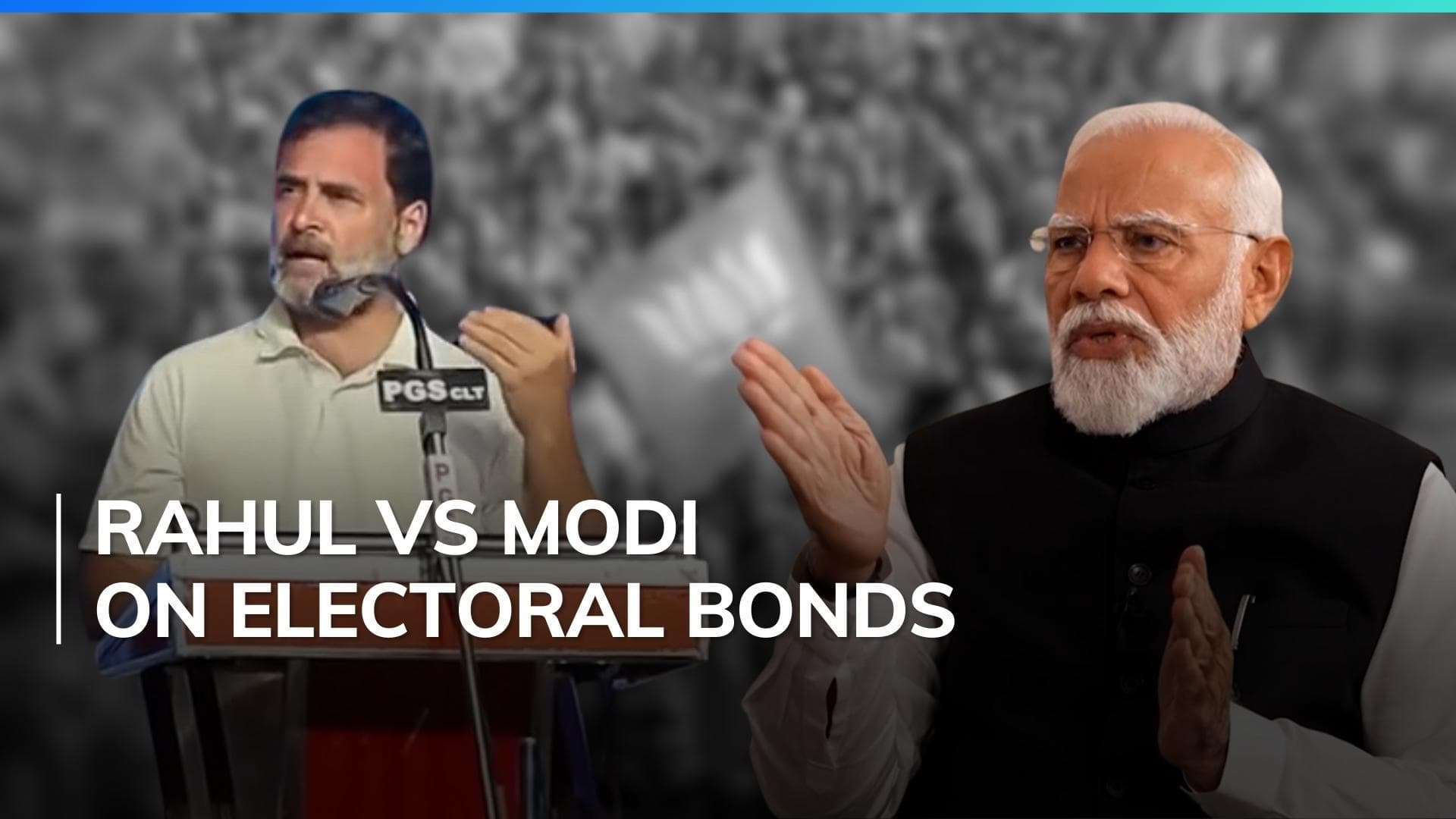 'Transparency' or 'extortion'? PM Modi and Rahul Gandhi faceoff over electoral bonds 