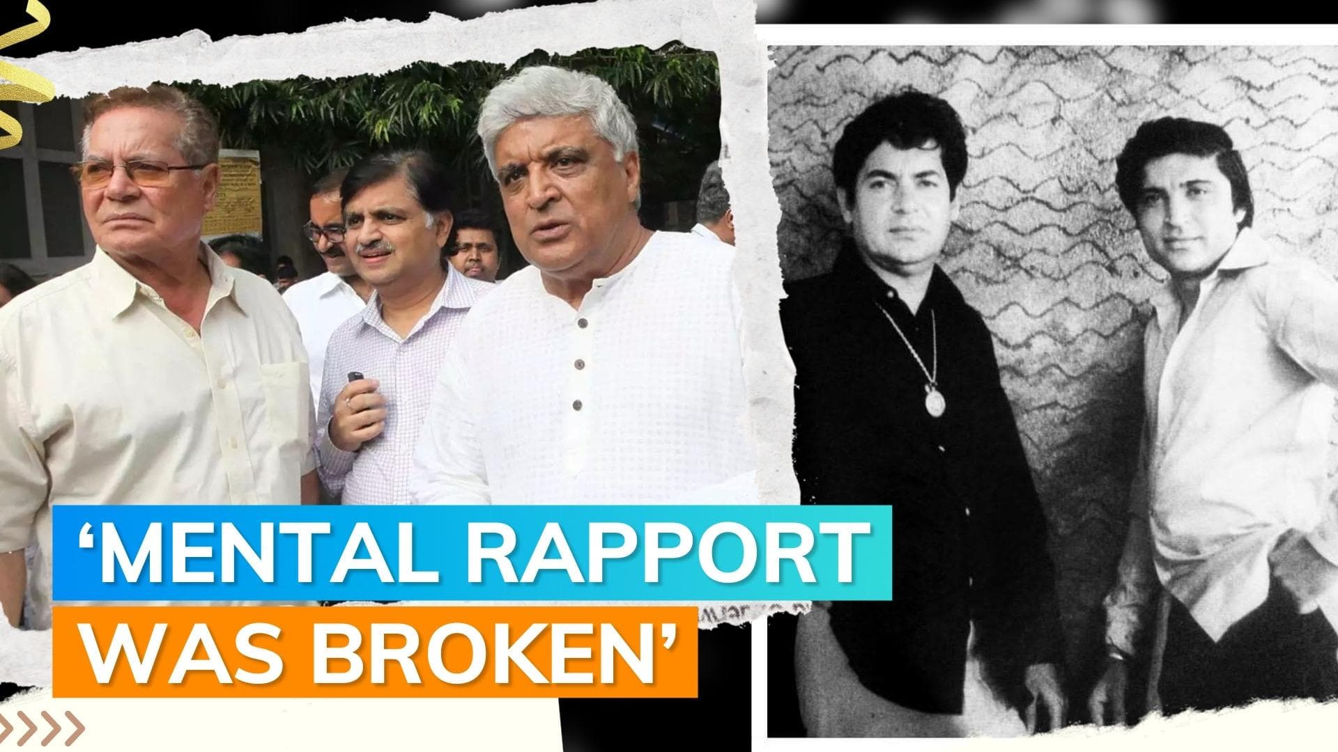 Javed Akhtar opens up on his fallout with Salim Khan