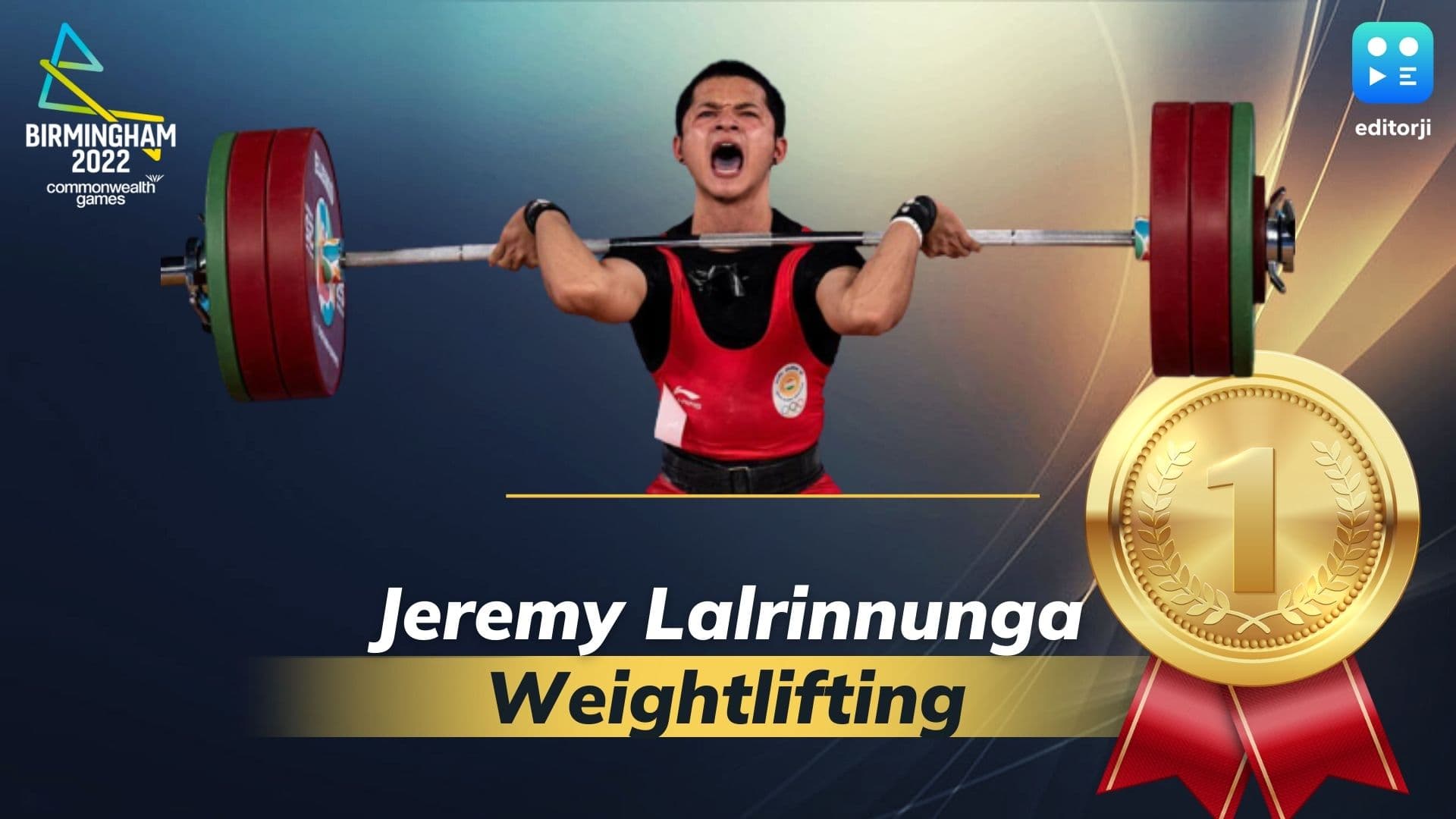 CWG: Teenage weightlifter Jeremy Lalrinnunga scripts history, wins Gold in 67 kg category