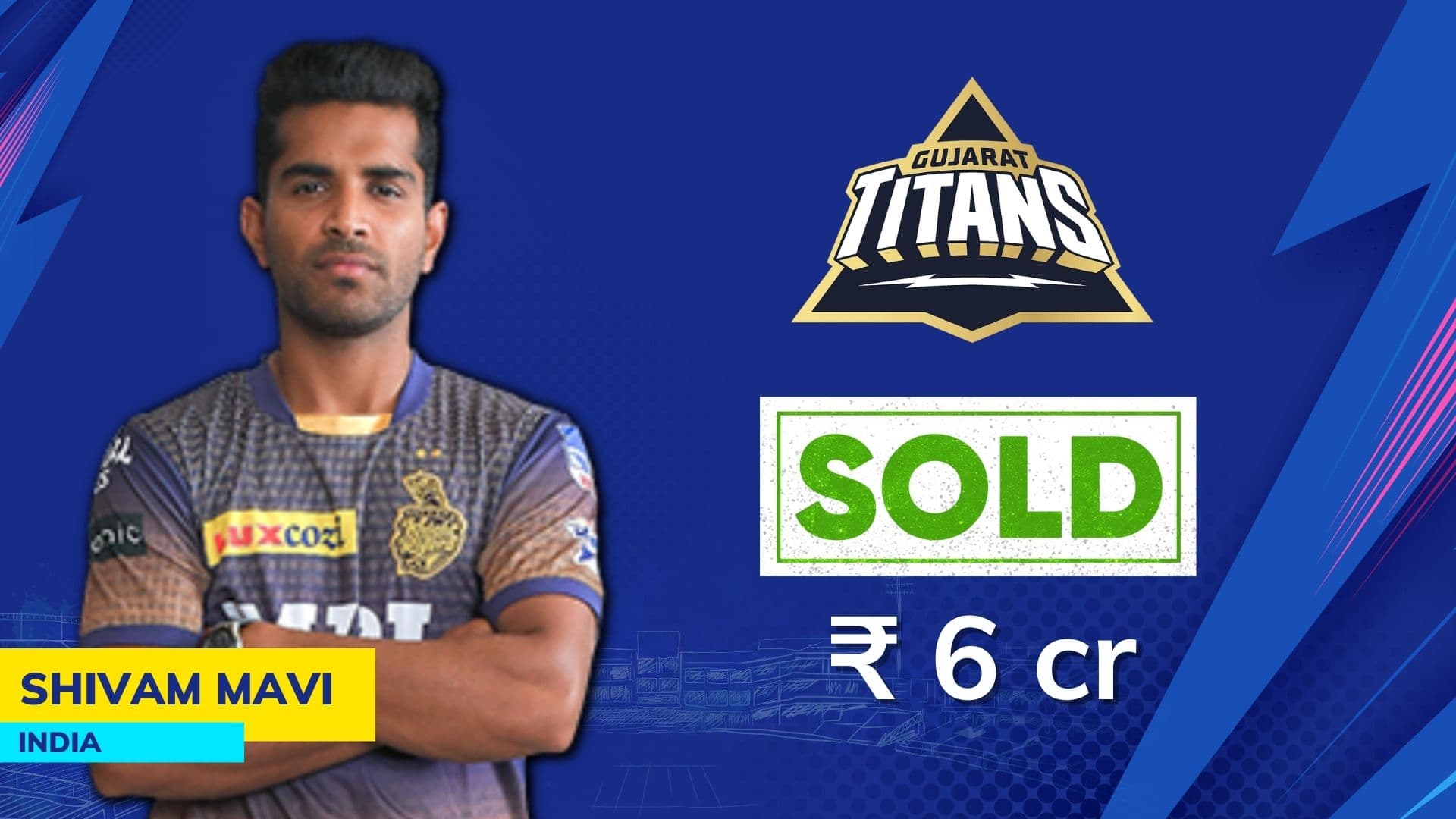 IPL Auction 2023: गुजरात के हुए शिवम मावी, 6 करोड़ की बड़ी रकम देकर टीम ने किया शामिल