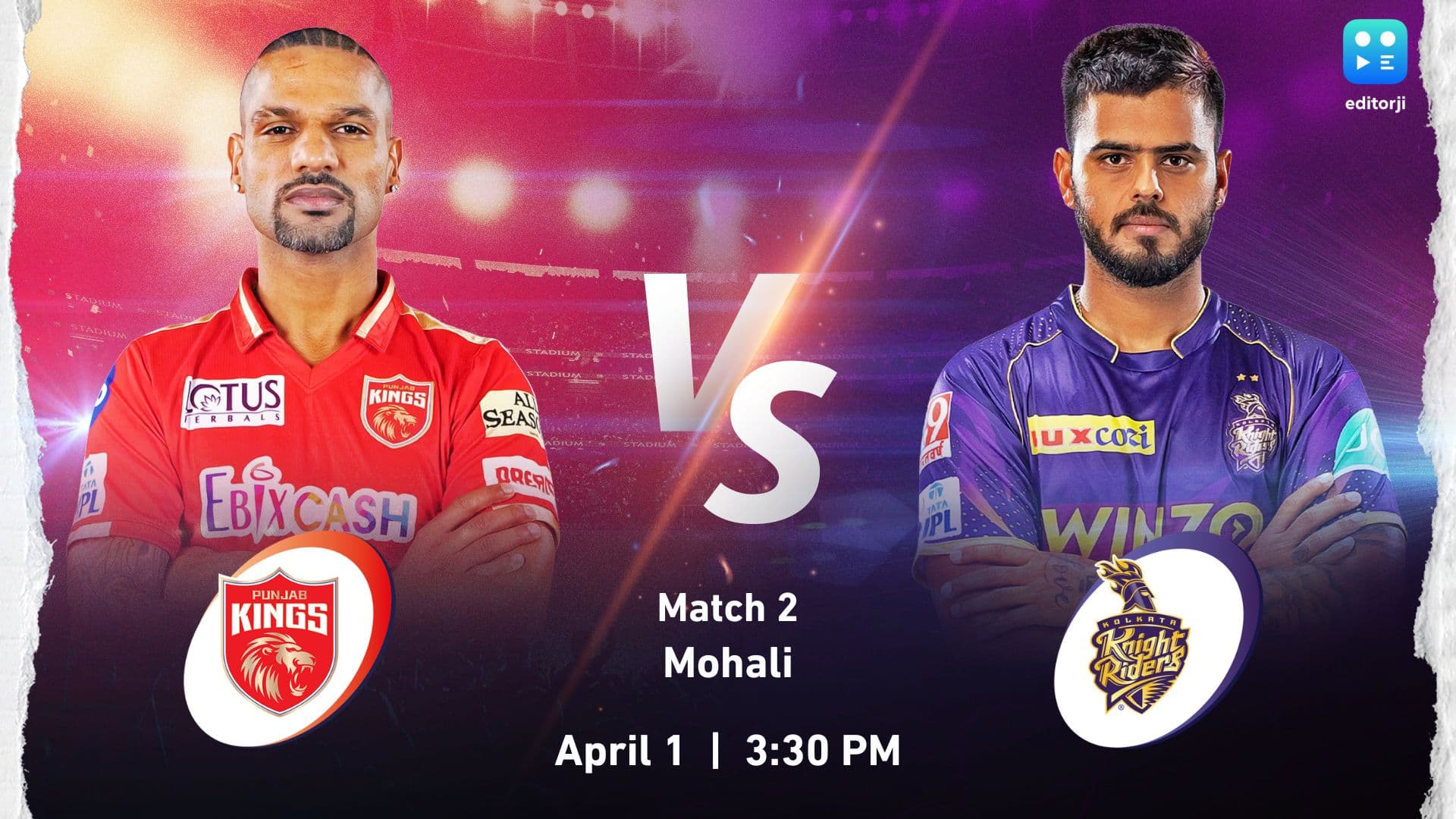 IPL 2023, PBKS  vs KKR: Kolkata Knight Riders win toss against Punjab 
