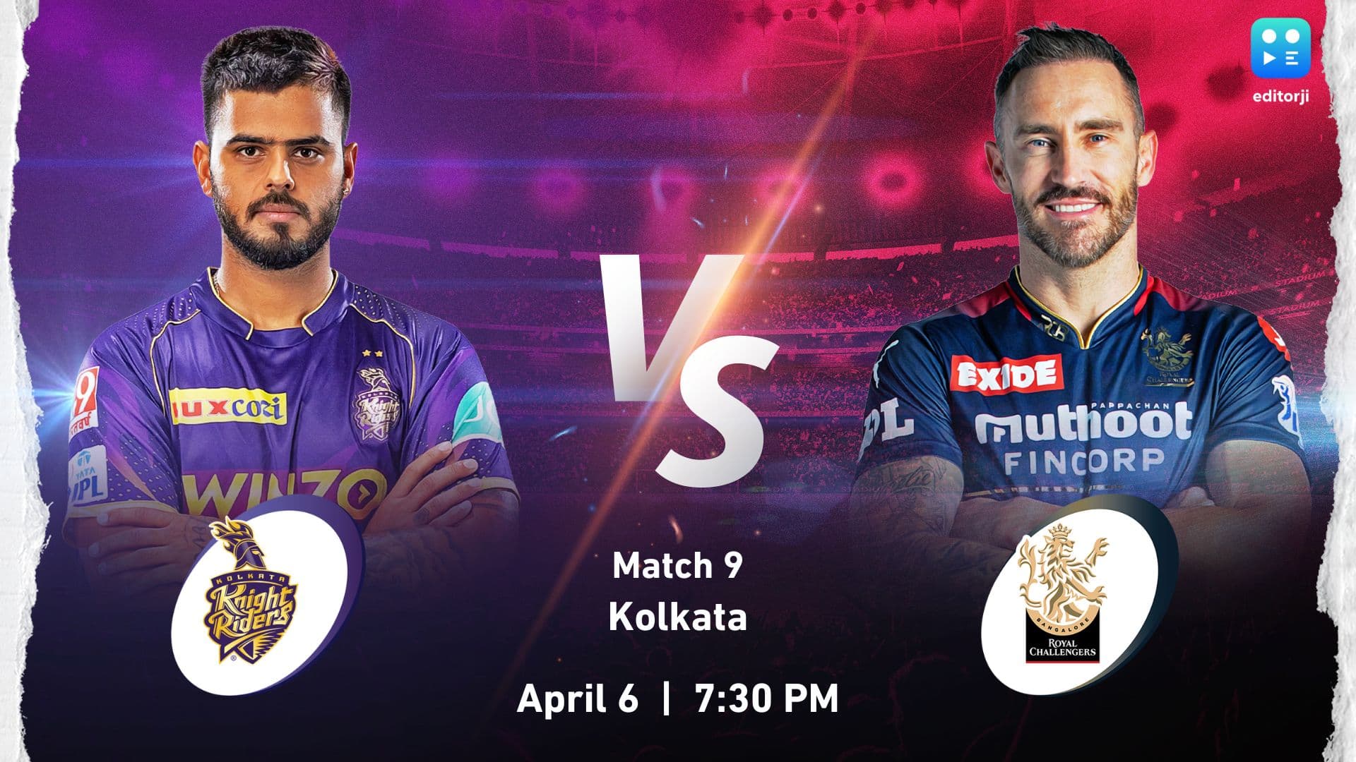 IPL 2023: KKR vs GT - RCB captain Faf du Plessis wins toss at Eden Gardens