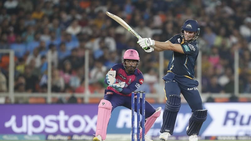 IPL 2023, GT vs RR: Miller & Manohar's late flourish propel Gujarat to 177-7