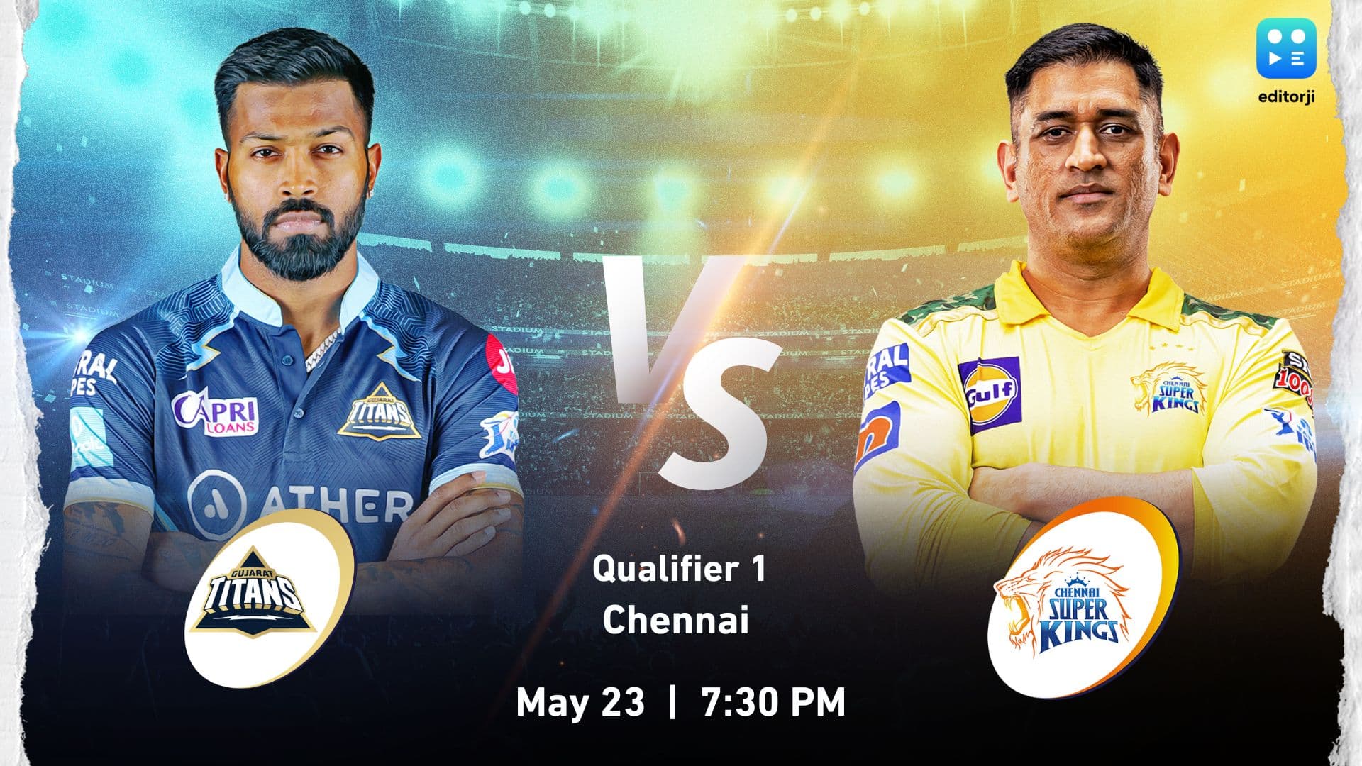 TATA IPL 2023, CSK vs GT Qualifier 1: Hardik Pandya wins toss, Gujarat put Chennai into bat