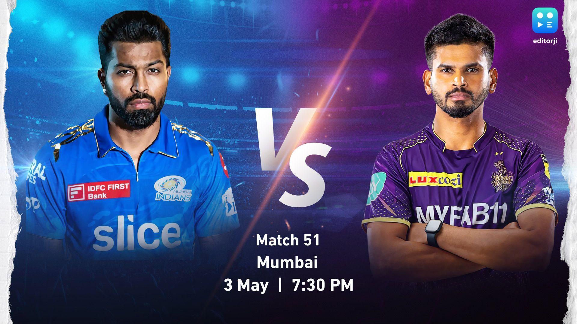IPL 2024, MI vs KKR: कोलकाता के खिलाफ मुंबई इंडियंस ने जीता टॉस, बॉलिंग करने का लिया फैसला