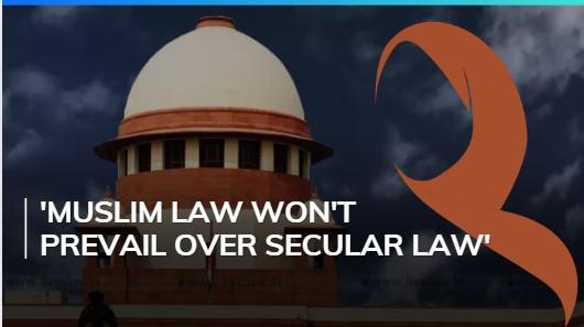 Muslim women entitled to alimony under CrPC 125, rules Supreme Court 