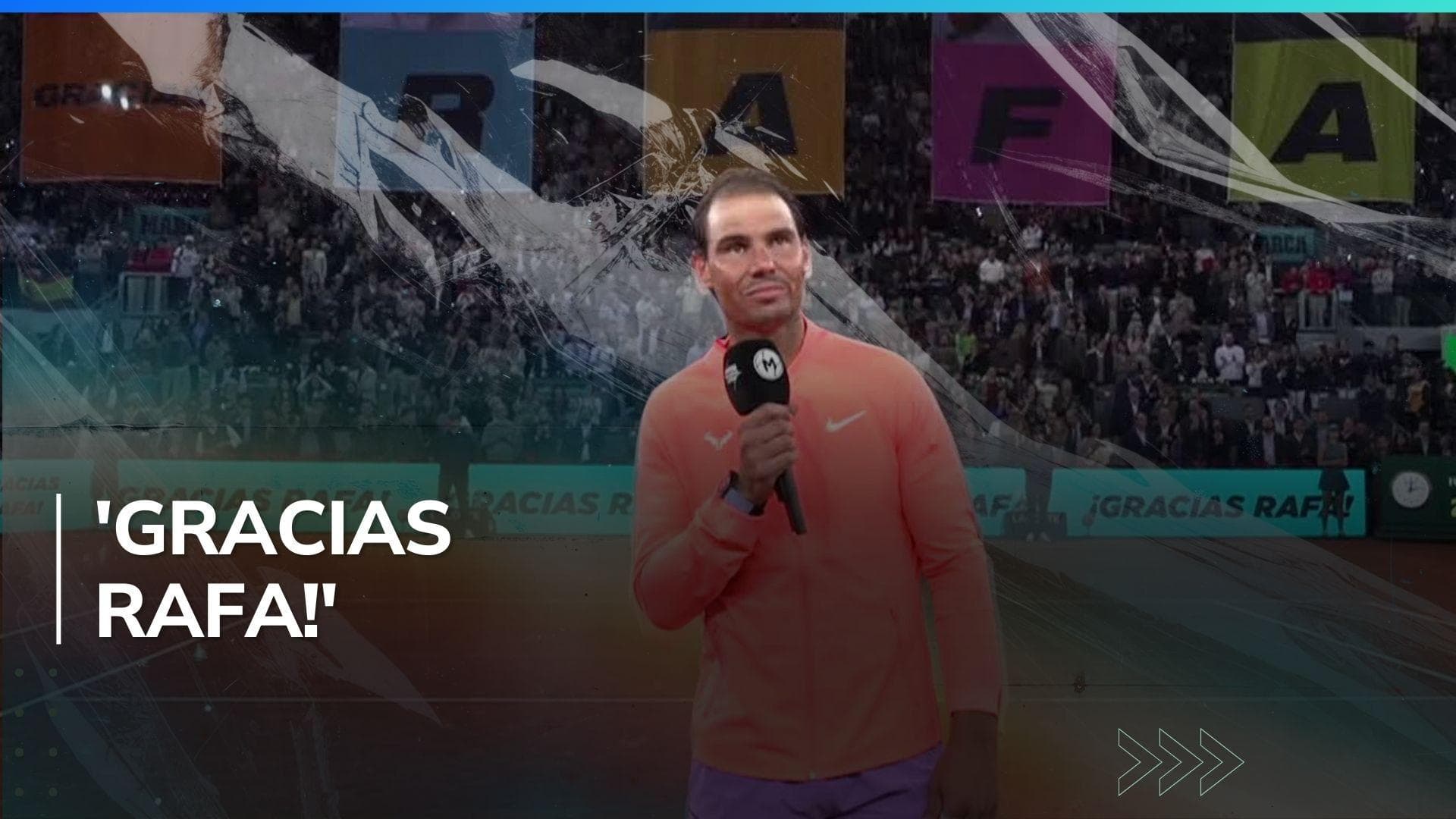Watch: Madrid Open honours 5-time champion Rafael Nadal as he bows out in Round of 16