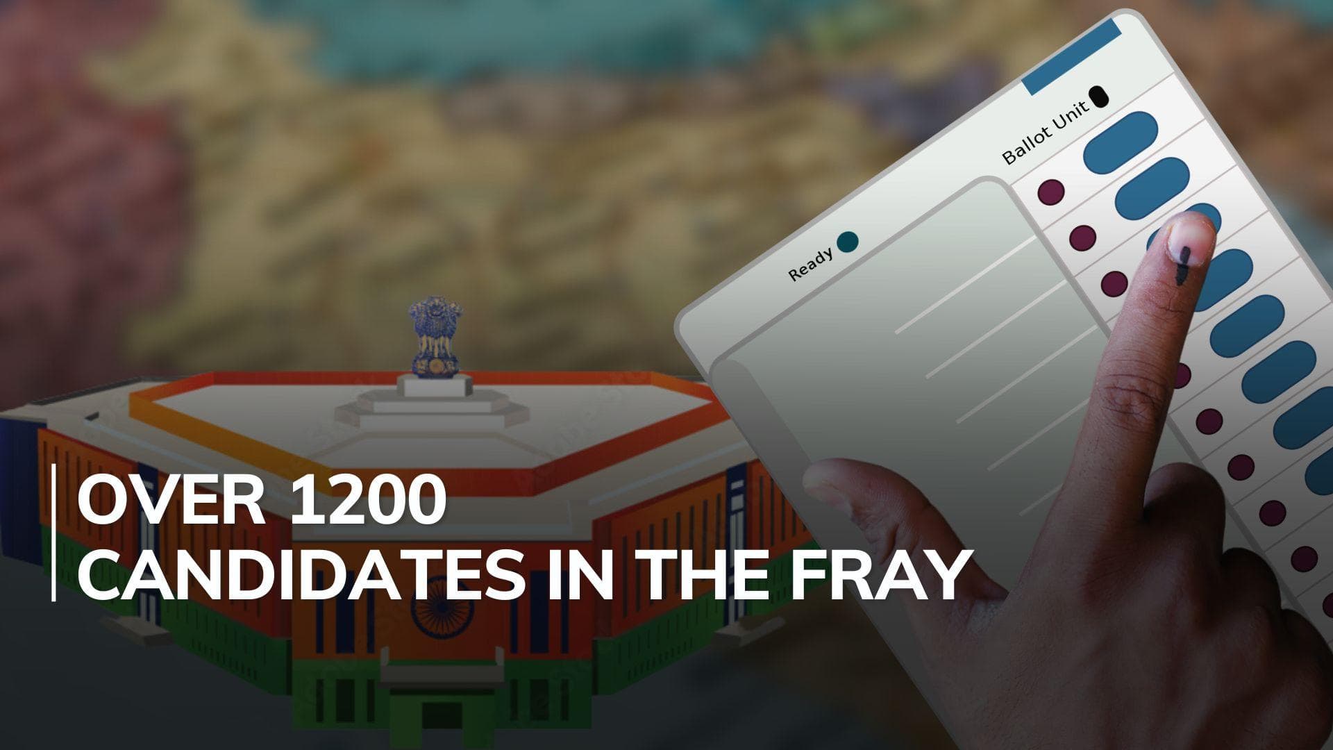 Lok Sabha polls: Voter turnout around 40% till 2pm in most of 13 states and UTs 