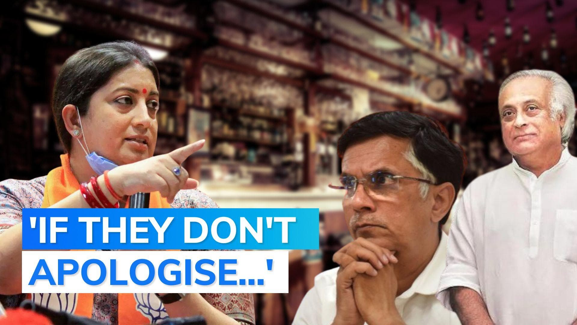 Goa bar row : Smriti Irani sends legal notice to Congress leaders