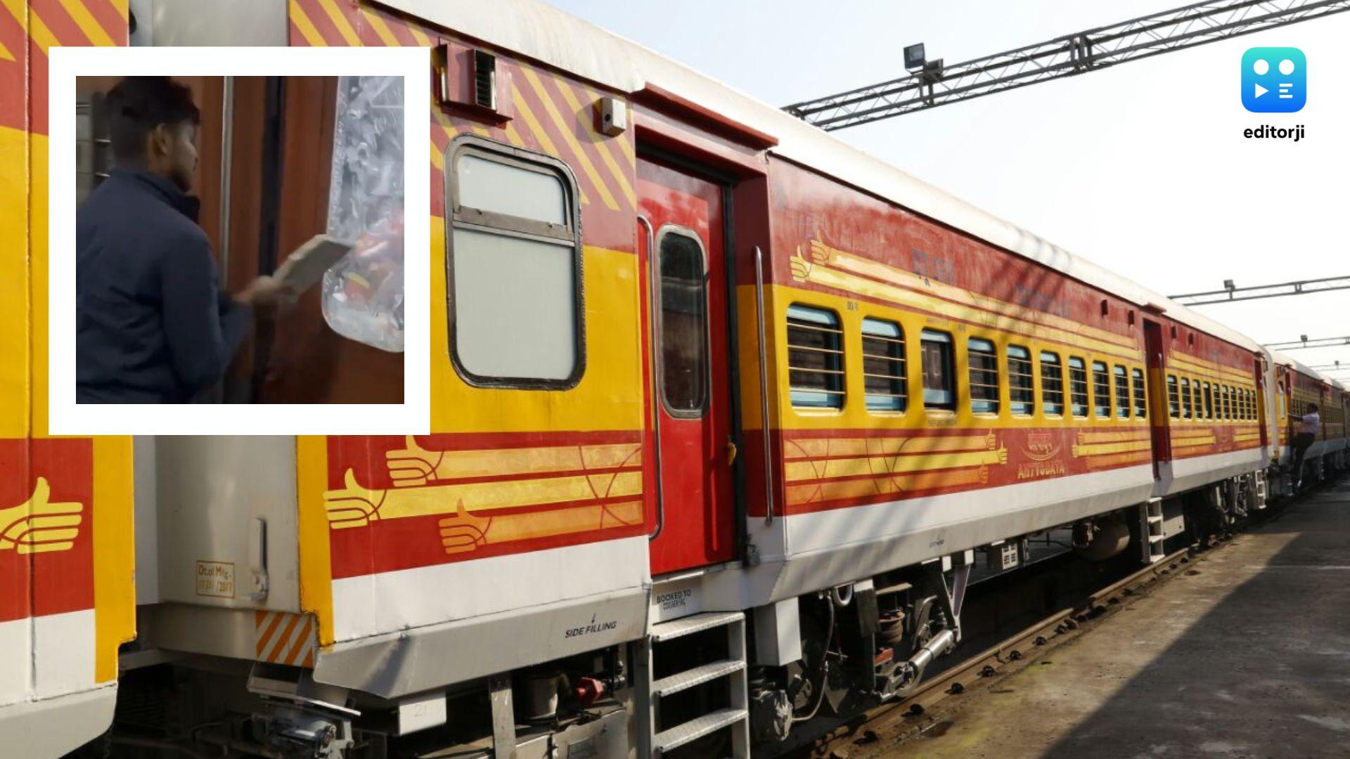 Passengers Vandalize Antyodaya Express at Basti Station Over Locked Doors