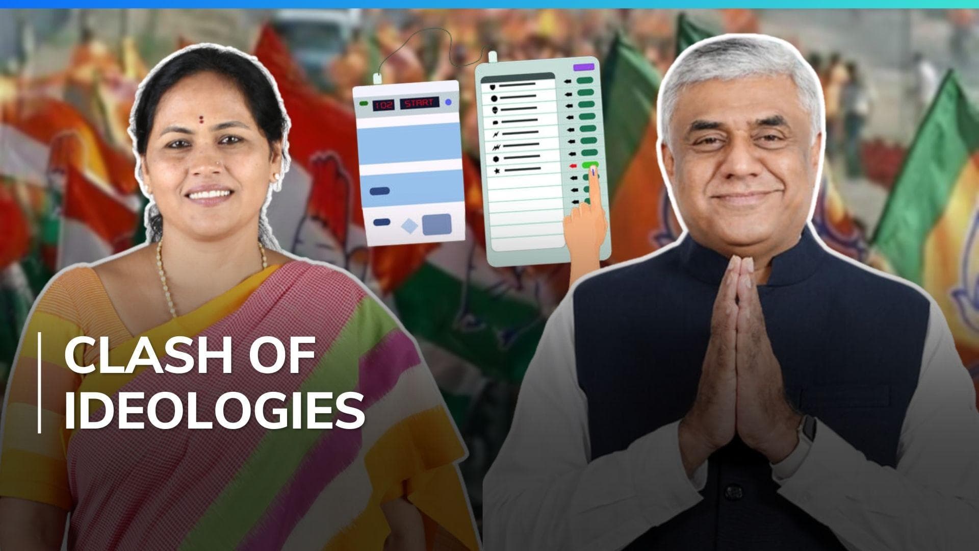 Hindutva poster girl vs ex-IIM professor in Bangalore North | Lok Sabha polls 2024 