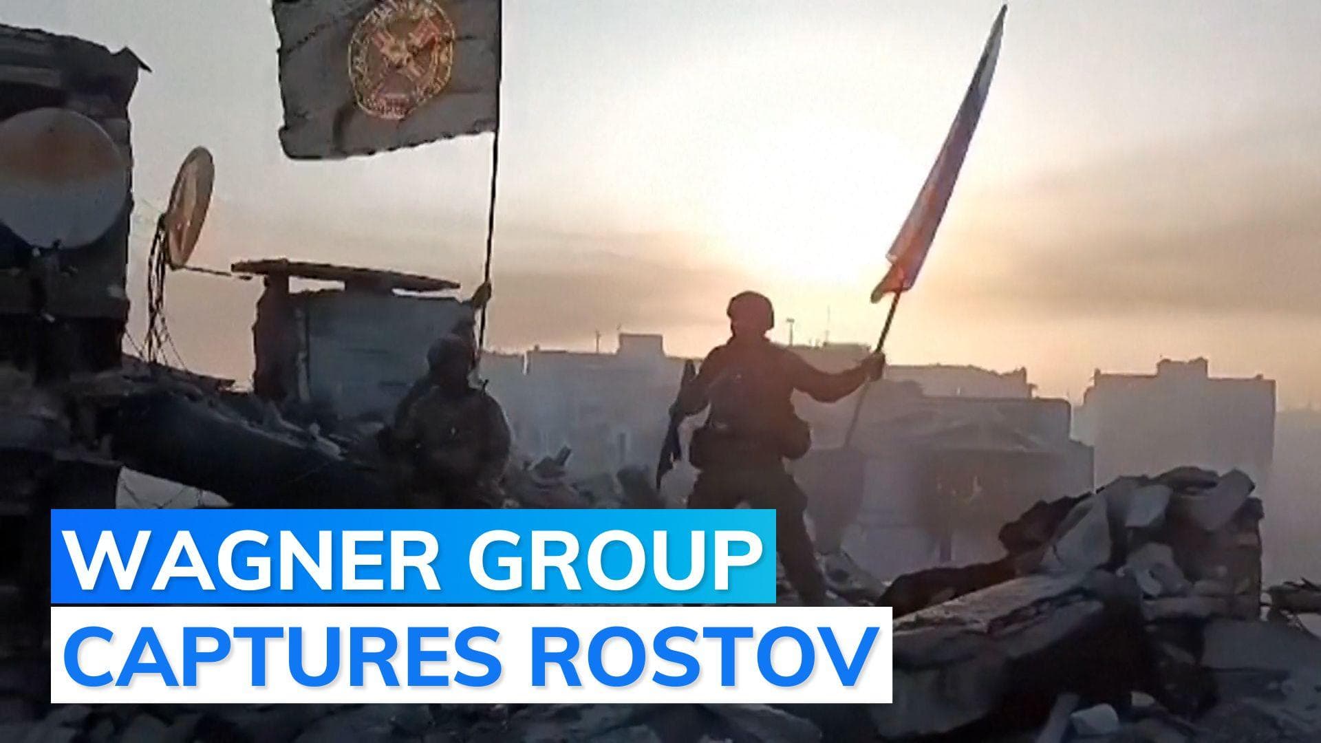 Ukraine war: Mercenary group chief says he is inside Rostov army HQ, controls city's military sites
