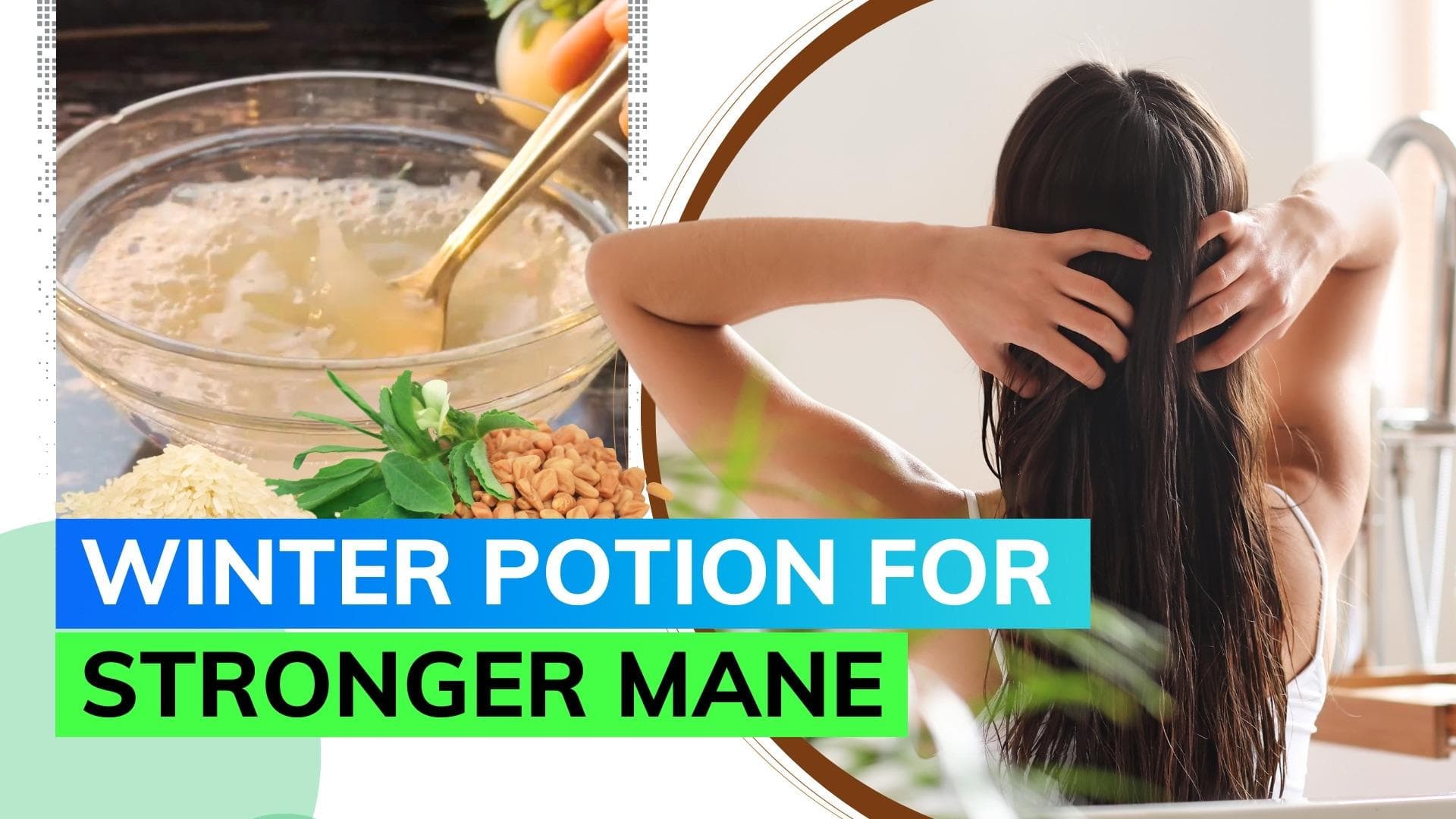 Combat winter hair fall with a simple DIY rice and fenugreek mask; here's know how to make it 