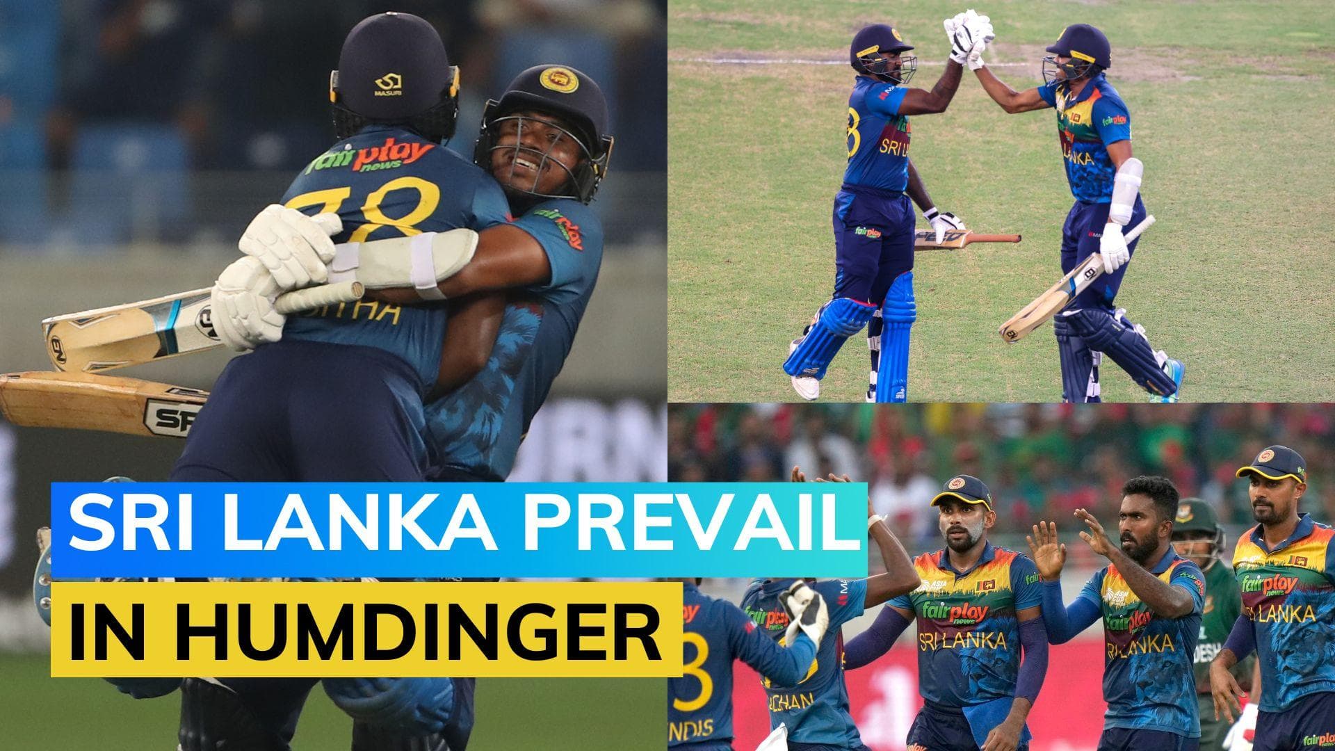 Asia Cup 2022: Sri Lanka win thriller against Bangladesh to qualify for Super Four