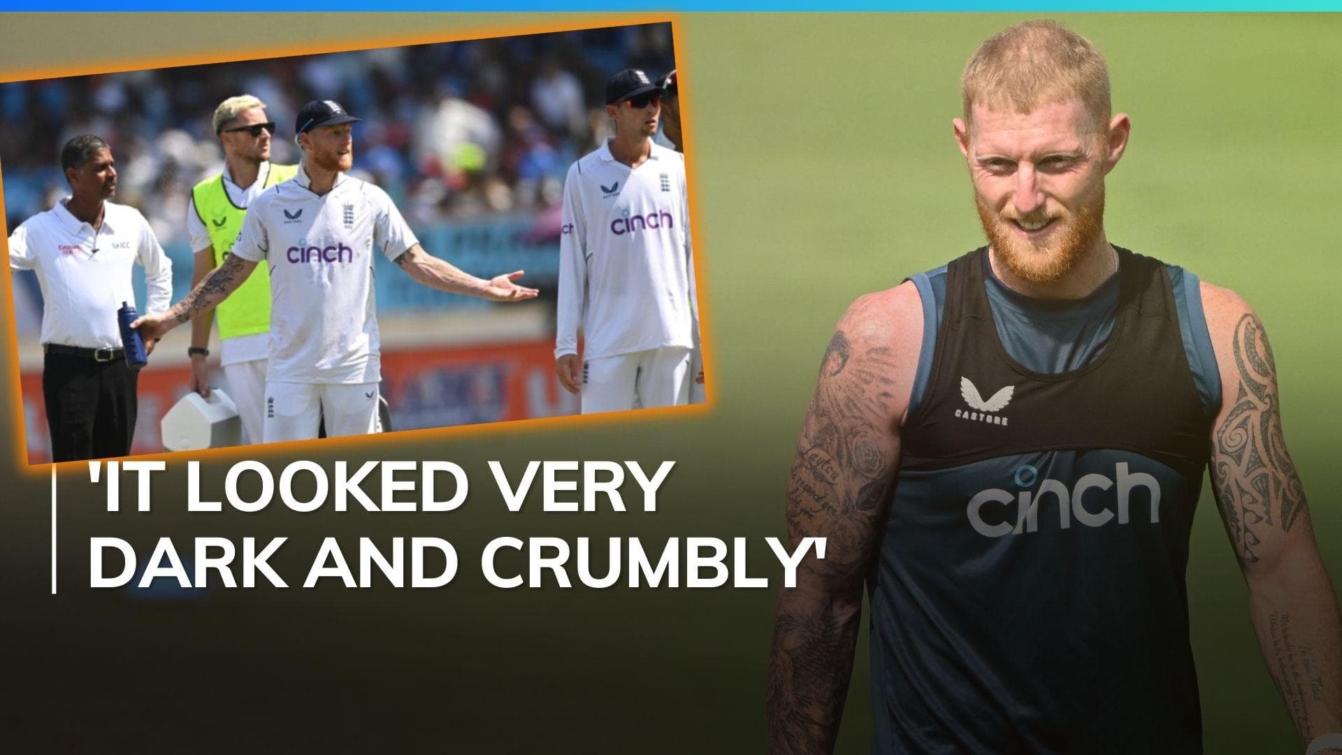 I've never seen something like that before: Ben Stokes on Ranchi pitch | IND vs ENG