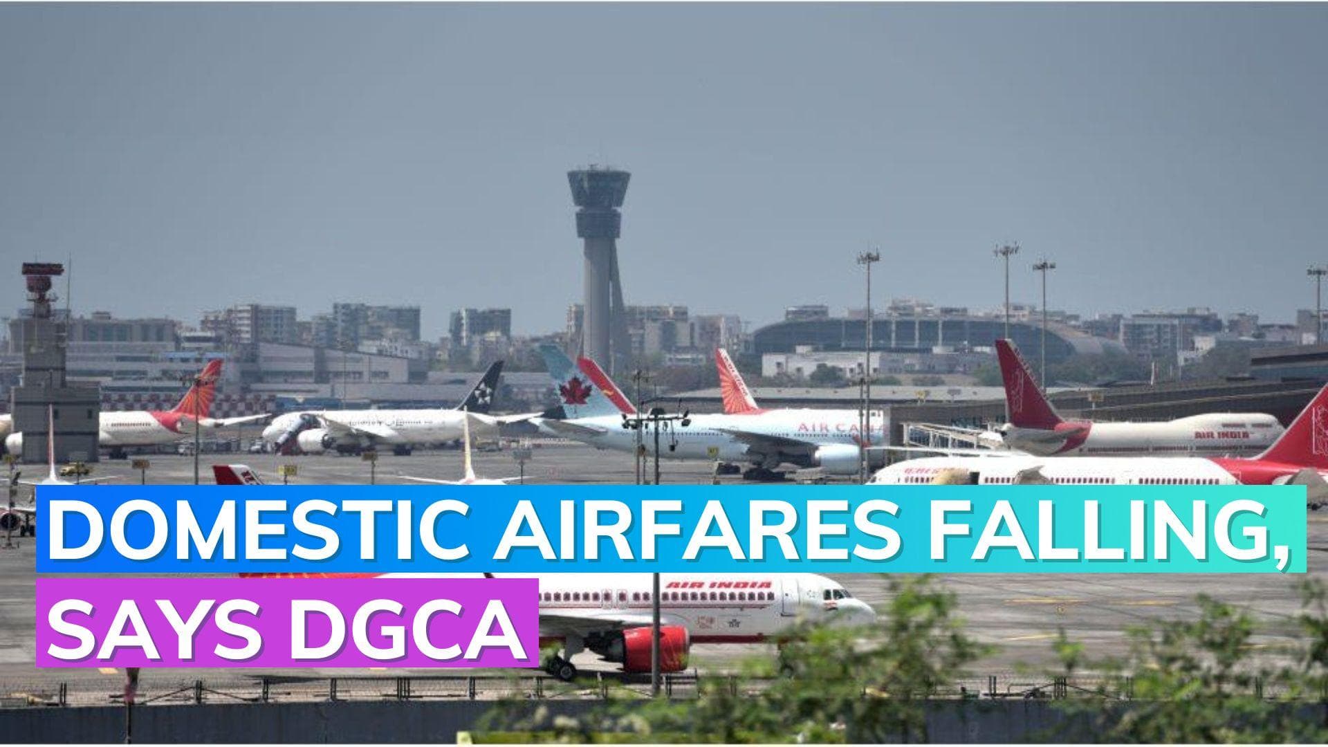 Average airfare declines by up to 60% after government intervention: Civil Aviation Minister