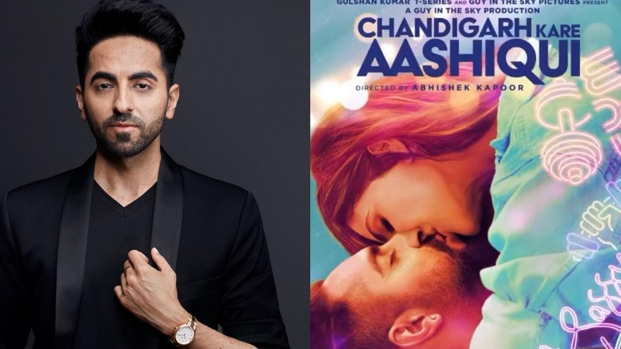 First look of 'Chandigarh Kare Aashiqui' out, Ayushmann Khurrana shares passionate kiss with Vaani Kapoor
