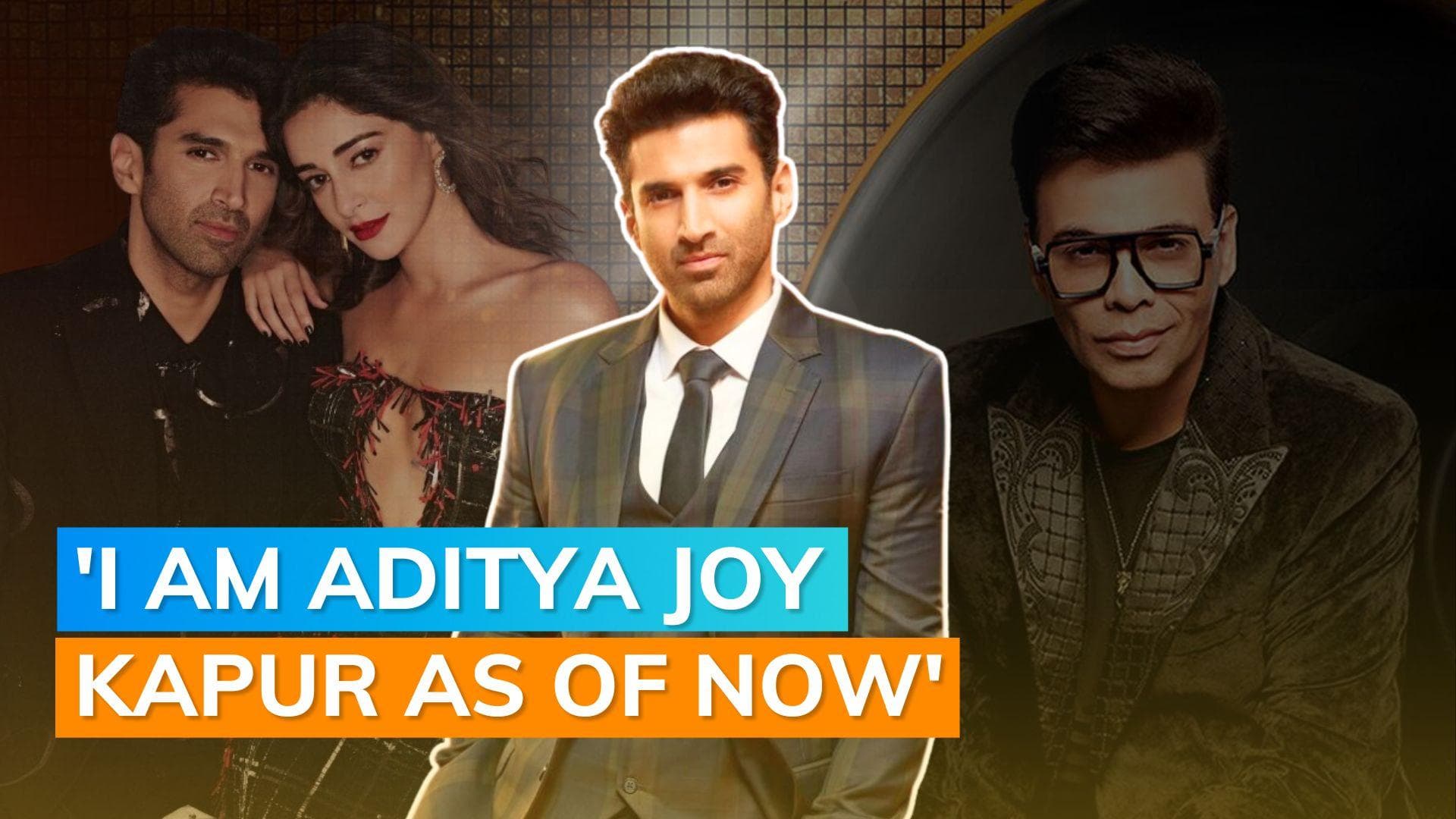 ‘Koffee With Karan’: Aditya Roy Kapur addresses rumours about dating Ananya Panday; says she’s ‘pure joy’