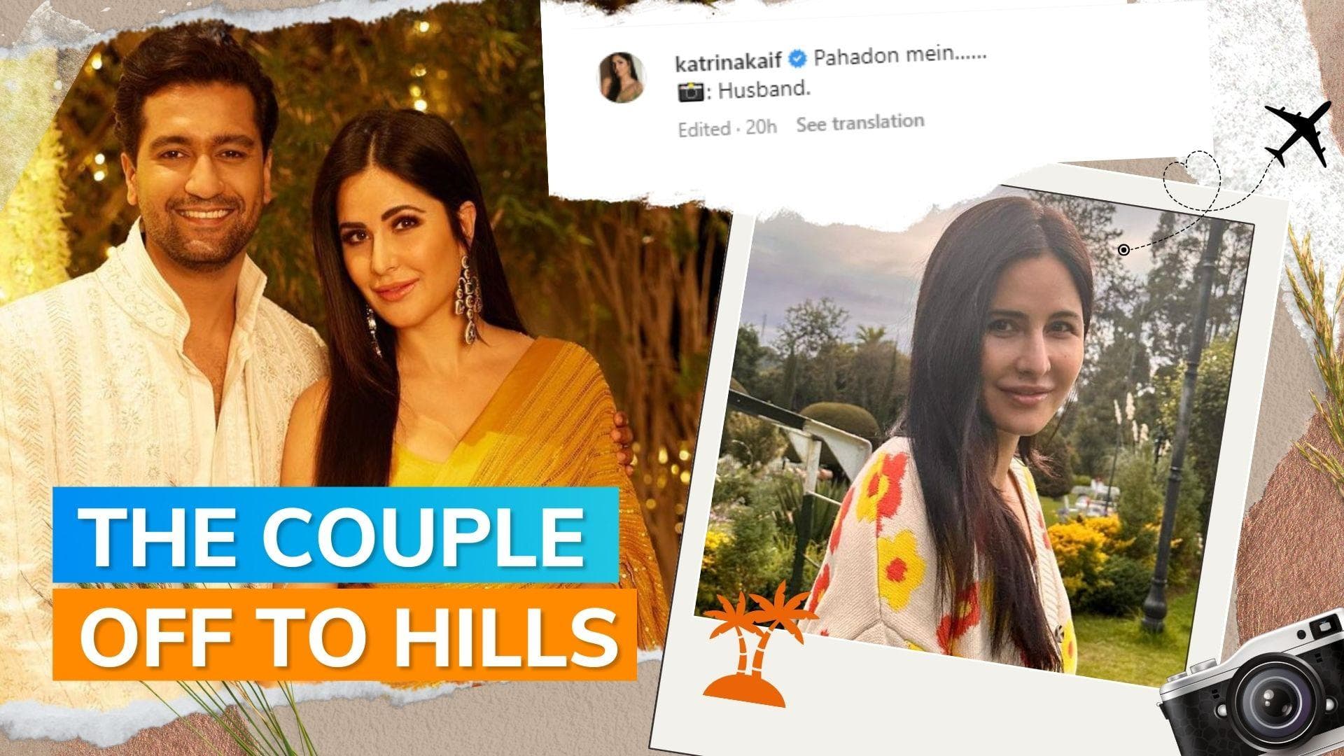 Vicky Kaushal turns photographer for wifey Katrina Kaif as they enjoy vacation 
