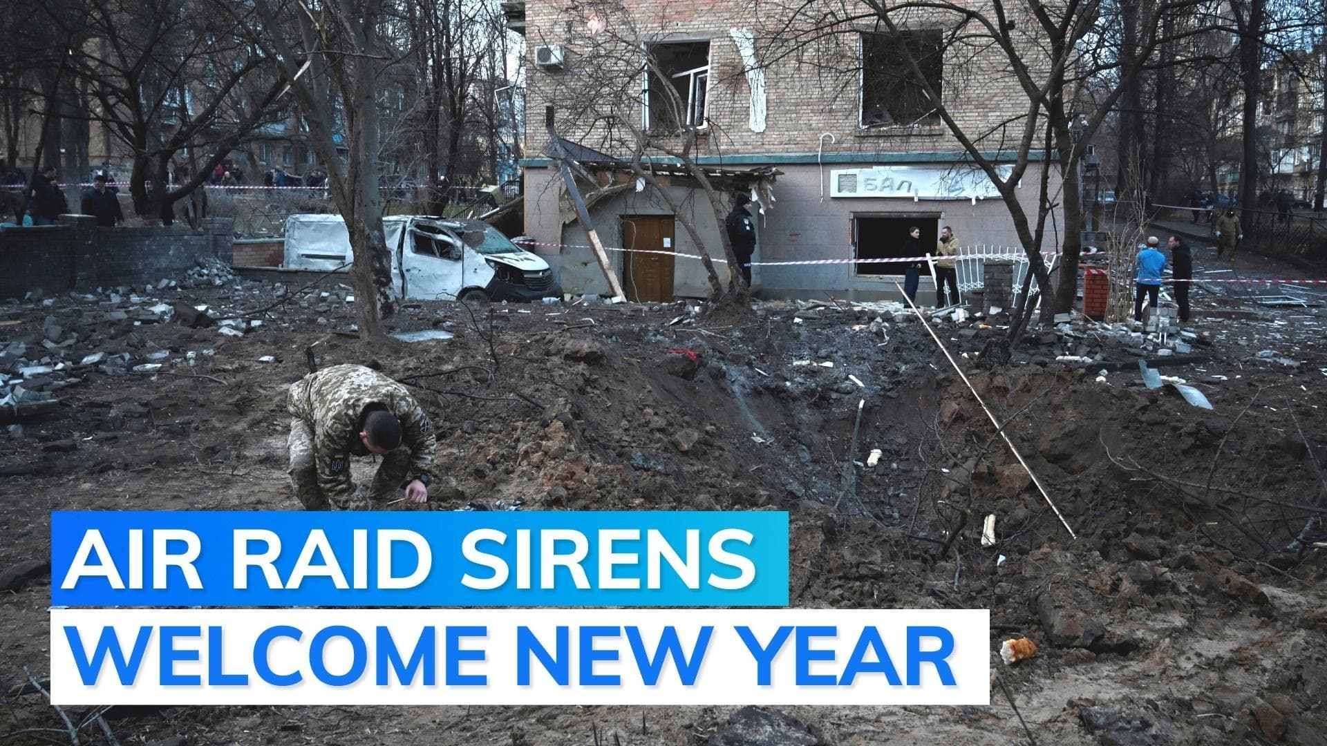 Russia's New Year's Day attack on Ukraine: watch what President Volodymyr Zelenskyy said