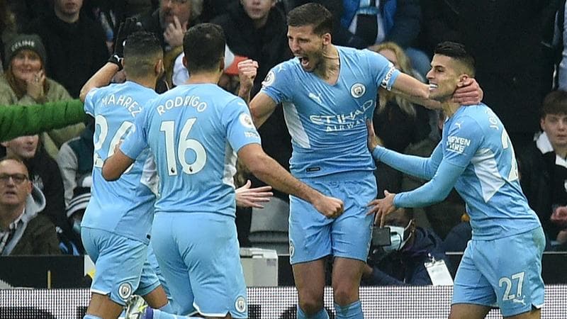 8th consecutive Premier League win for Manchester City, thrash Newcastle 4-0