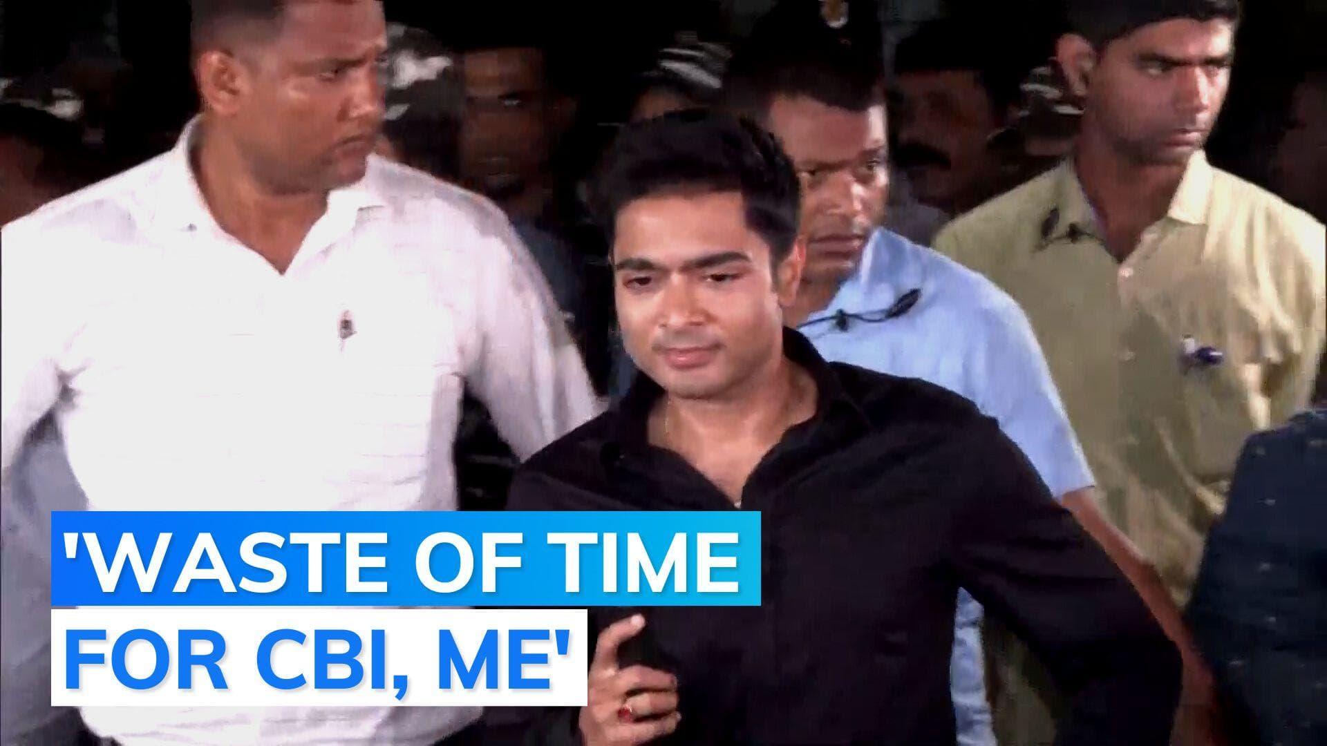 West Bengal school jobs scam: TMC's Abhishek Banerjee questioned for over 9 hours