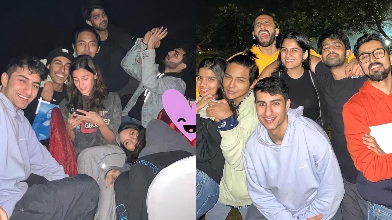 Ibrahim Ali Khan की Alia Bhatt, Ranveer Singh के साथ मस्ती