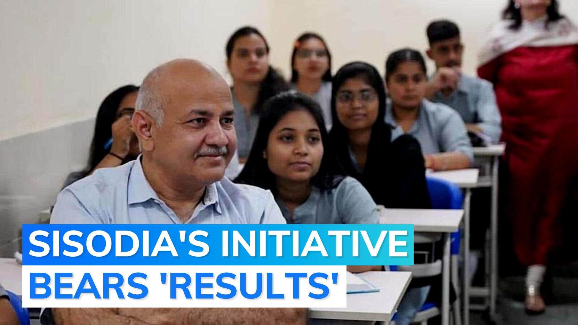 With ex-education minister Manish Sisodia in jail, results of first Delhi Board exams out