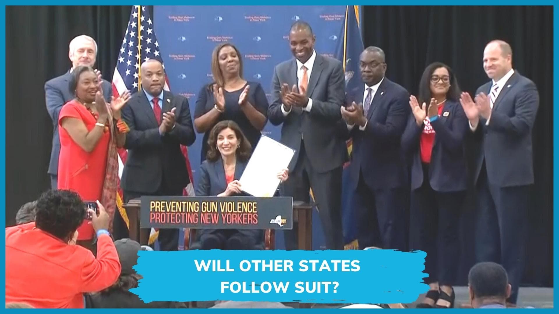 New York becomes first US state to implement major gun control law