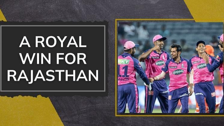 IPL 2022, RR vs SRH: Rajasthan's star-studded team register a thumping 61-run win vs Hyderabad