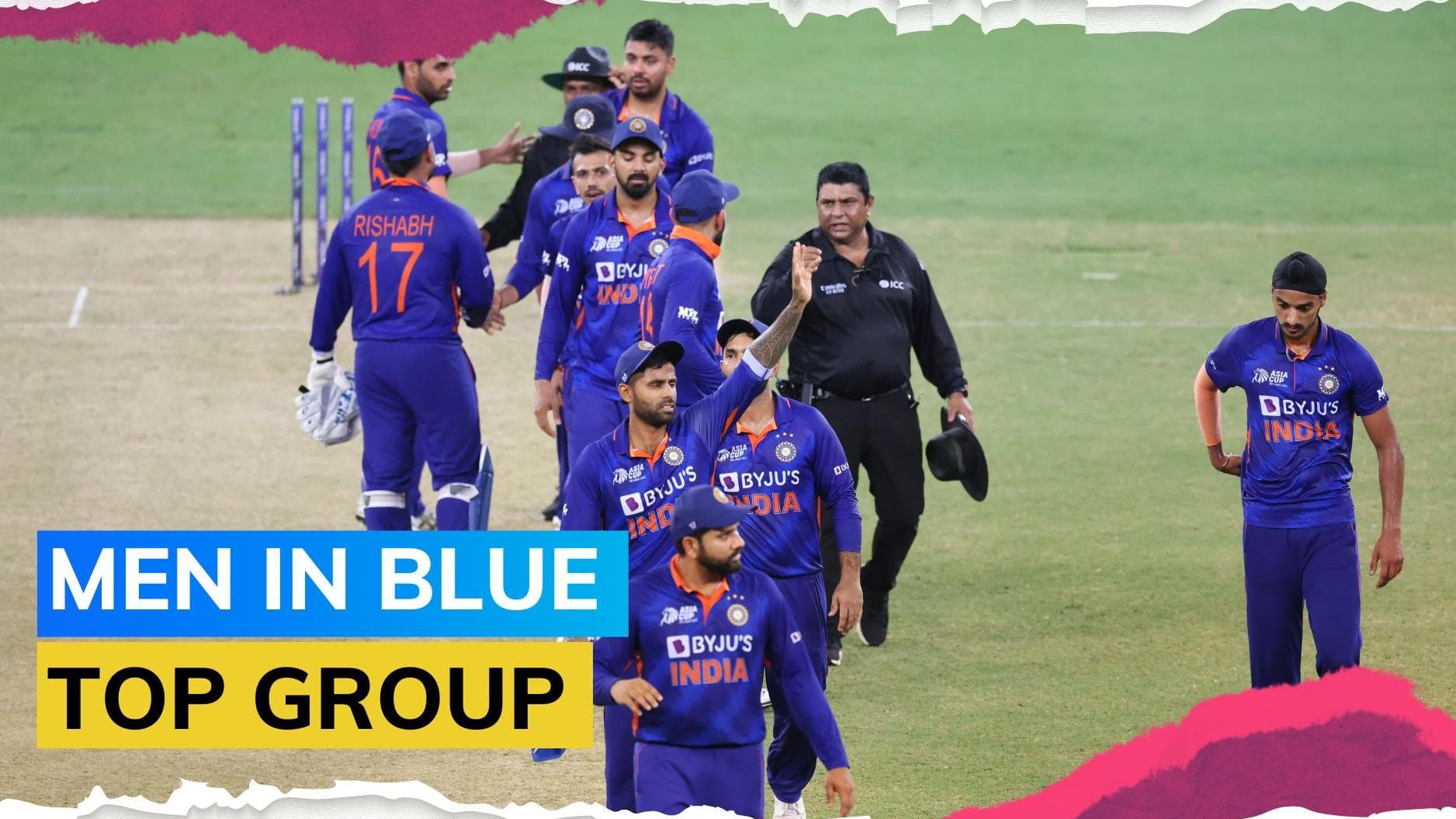 Asia Cup 2022: India overcome Hong Kong to finish as group toppers
